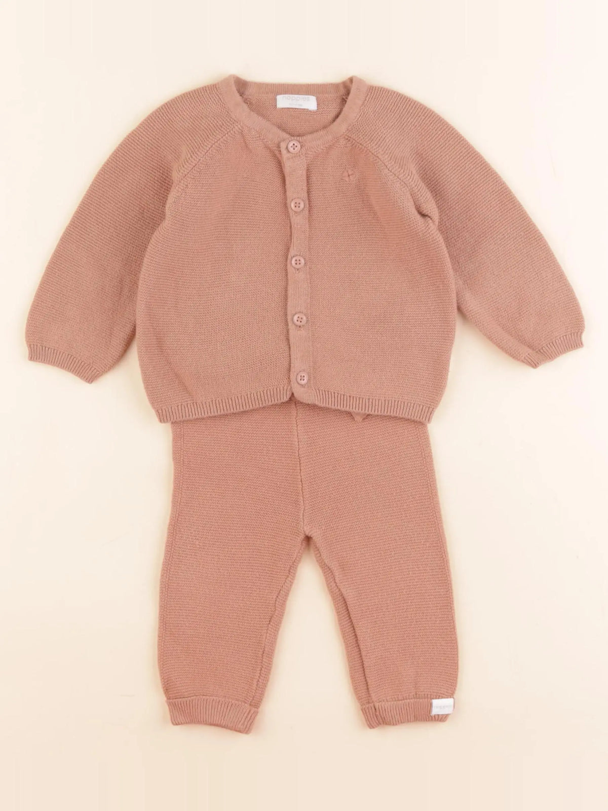 Noppies - ensemble rose - 2/4 mois