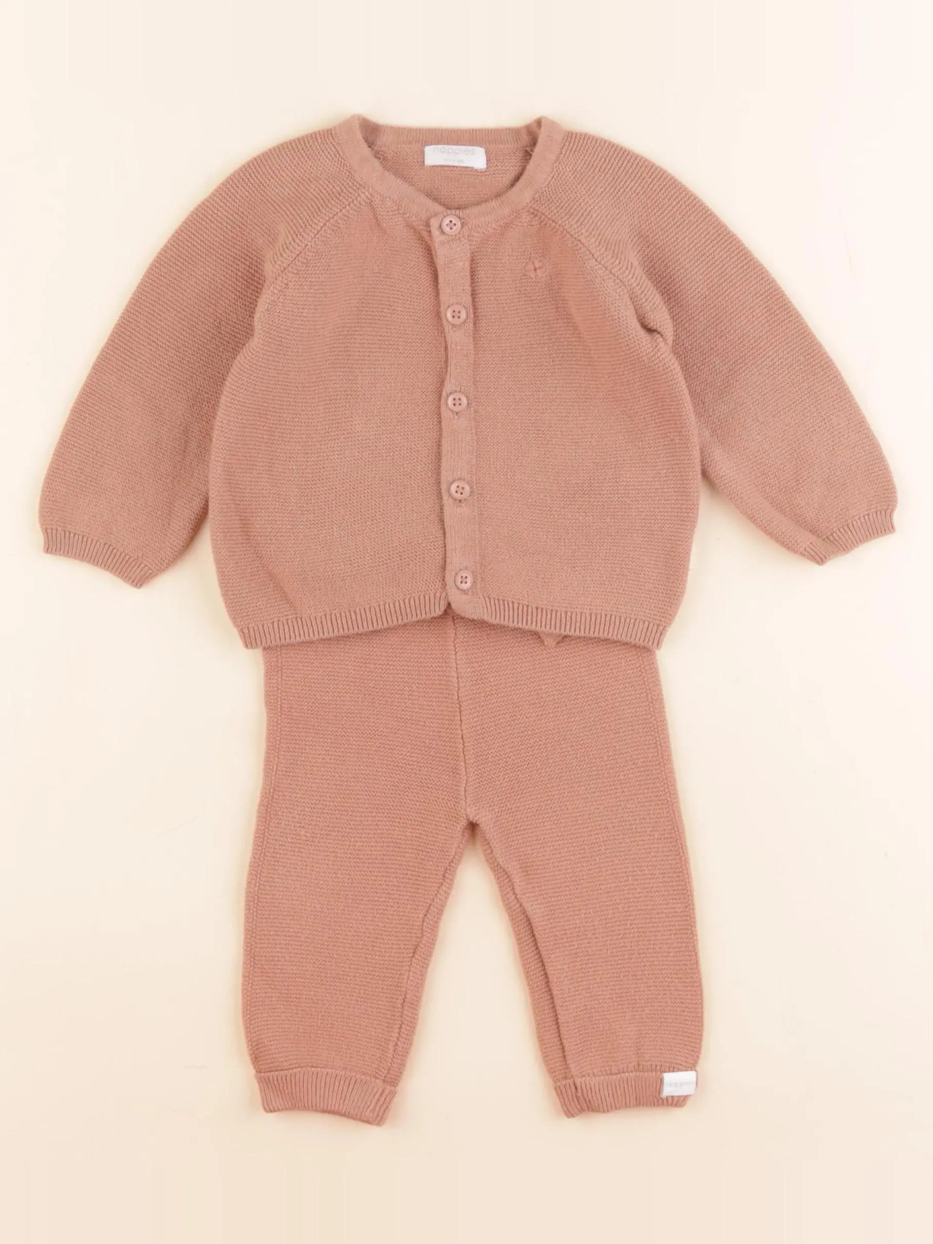 Noppies - ensemble rose - 2/4 mois