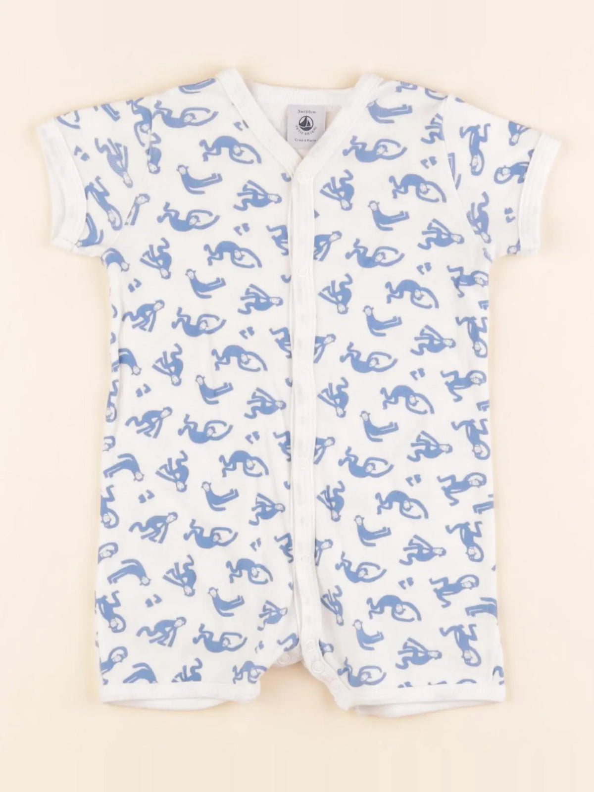 Pyjama coton blanc