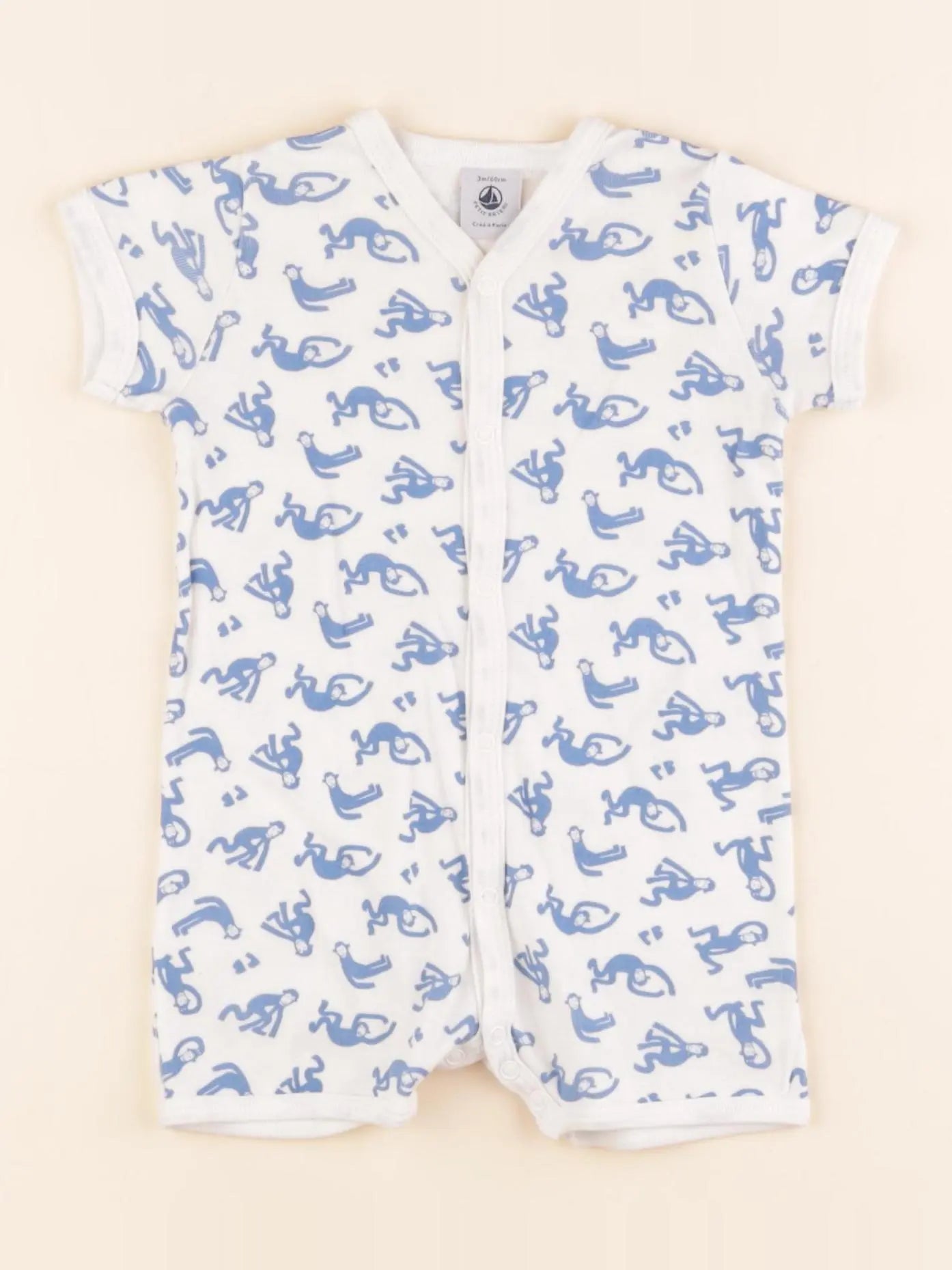 Pyjama coton blanc