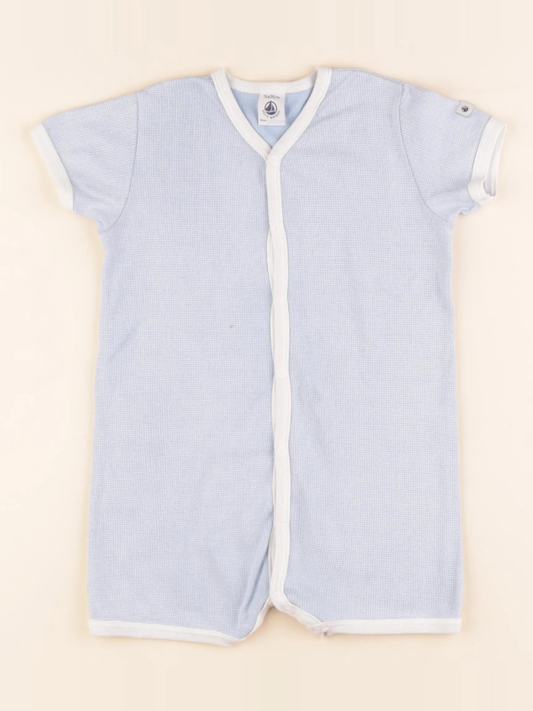 Pyjama coton bleu