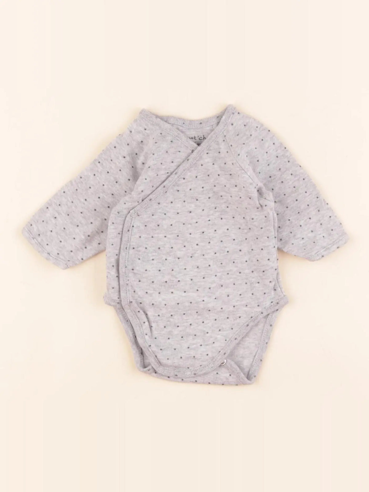 Boutchou - body gris - 0 mois