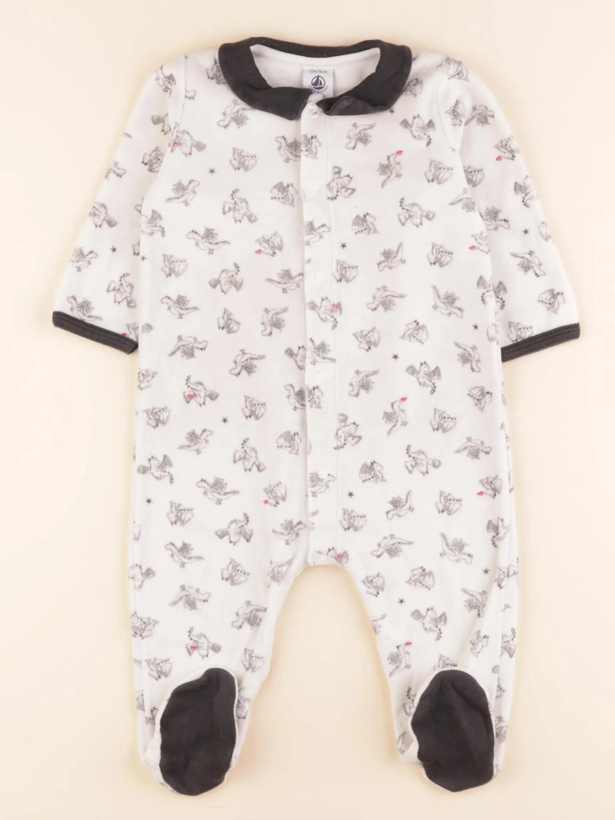 Pyjama velours blanc