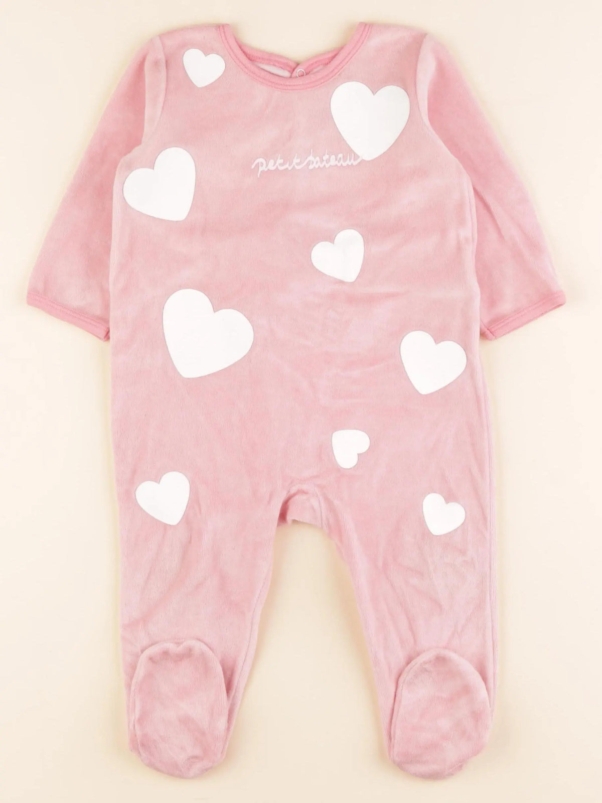 Pyjama velours rose