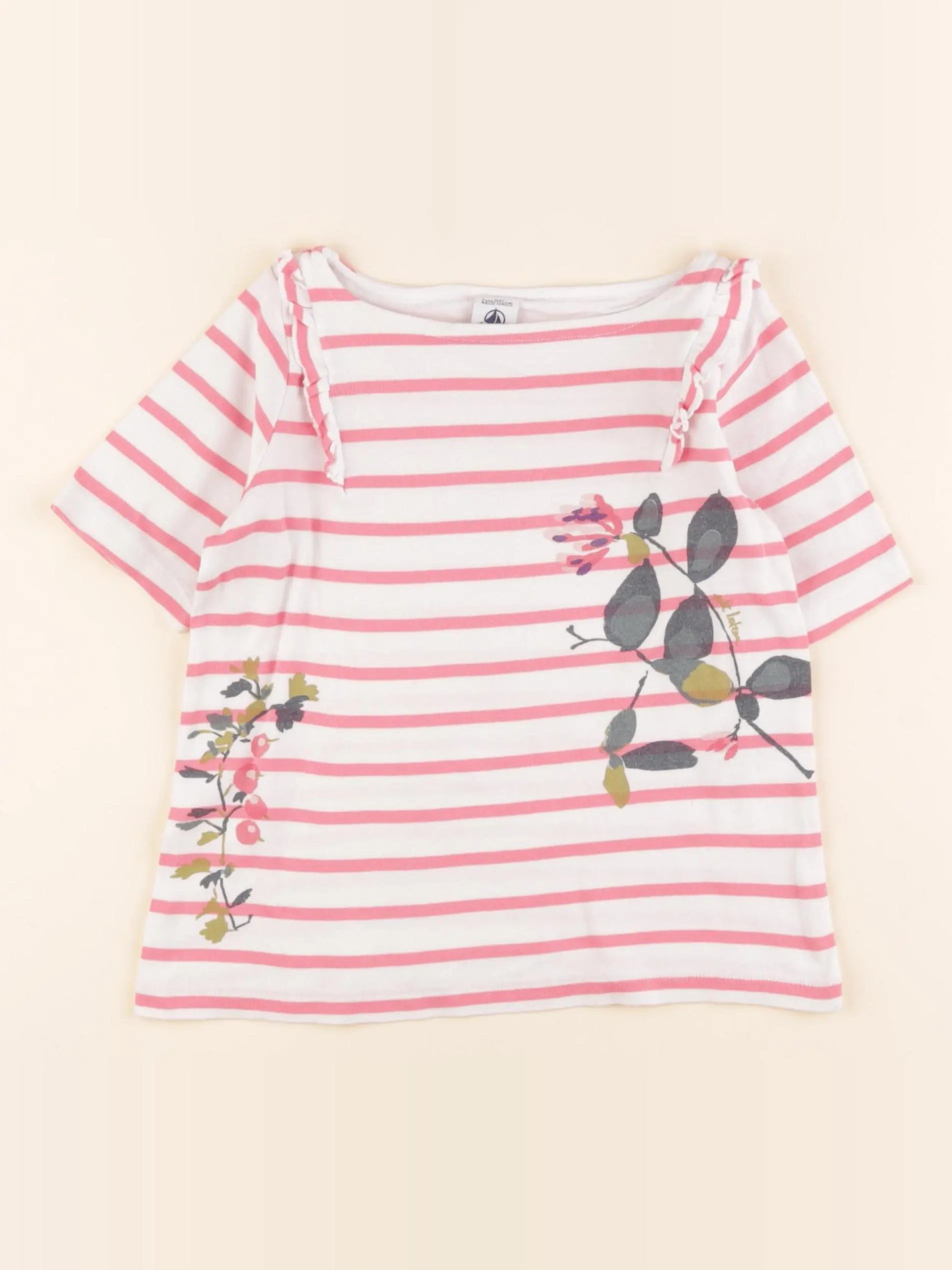 Tee-shirt rose