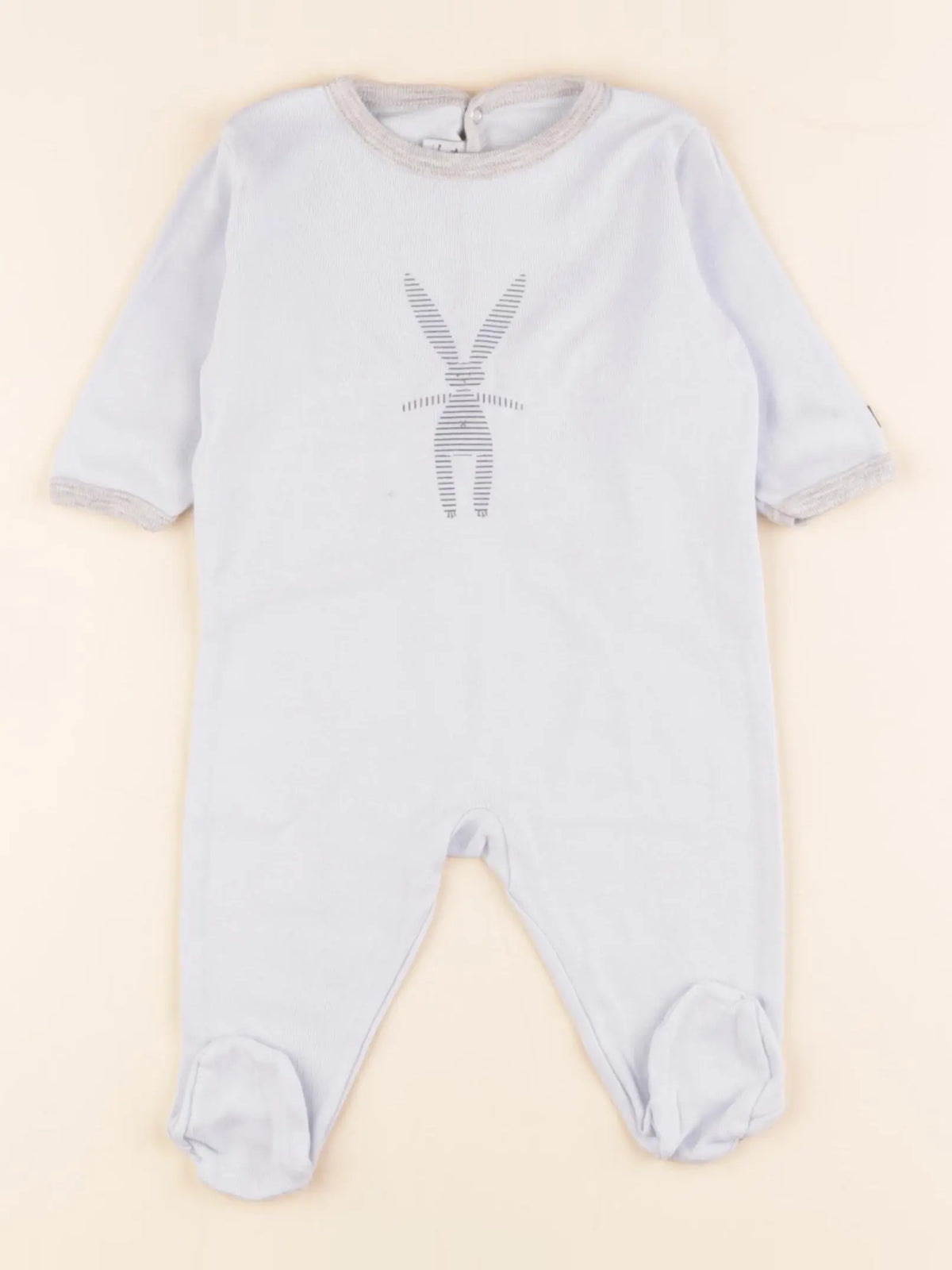Pyjama coton bleu