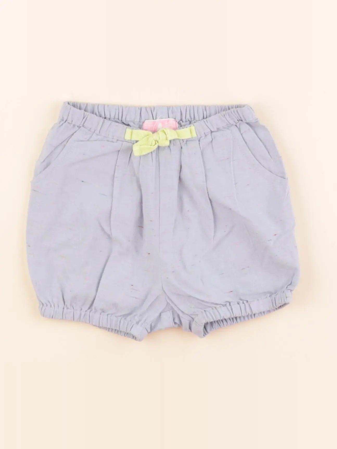Zara - bloomer bleu - 6/9 mois