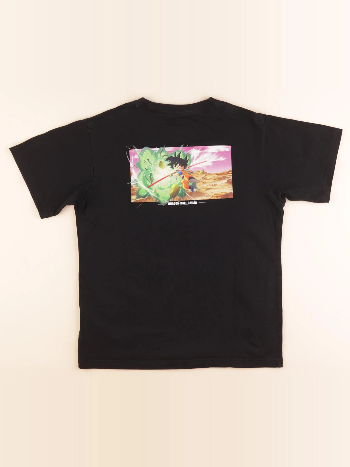 Uniqlo - tee-shirt imprimé au dos noir - 13 ans