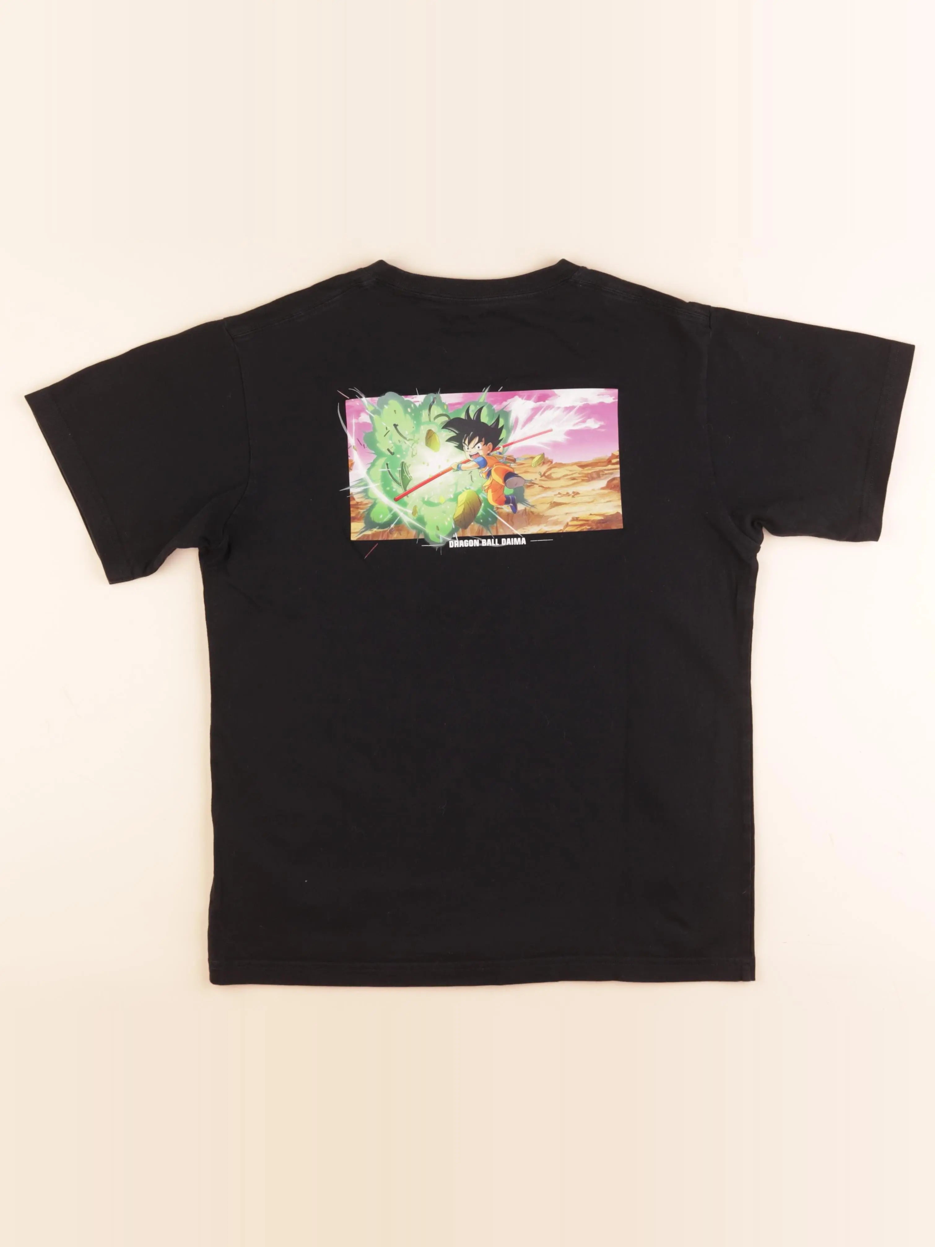 Uniqlo - tee-shirt imprimé au dos noir - 13 ans