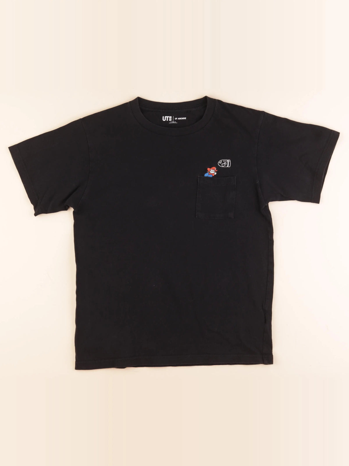 Uniqlo - tee-shirt noir - 13 ans