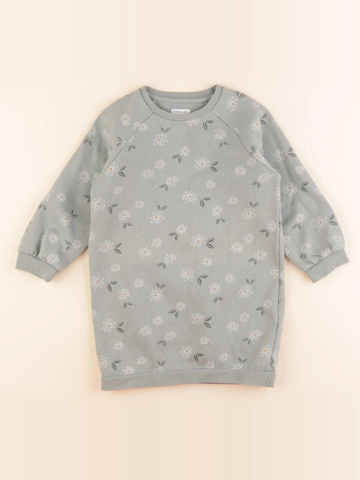Vertbaudet - robe vert - 4 ans