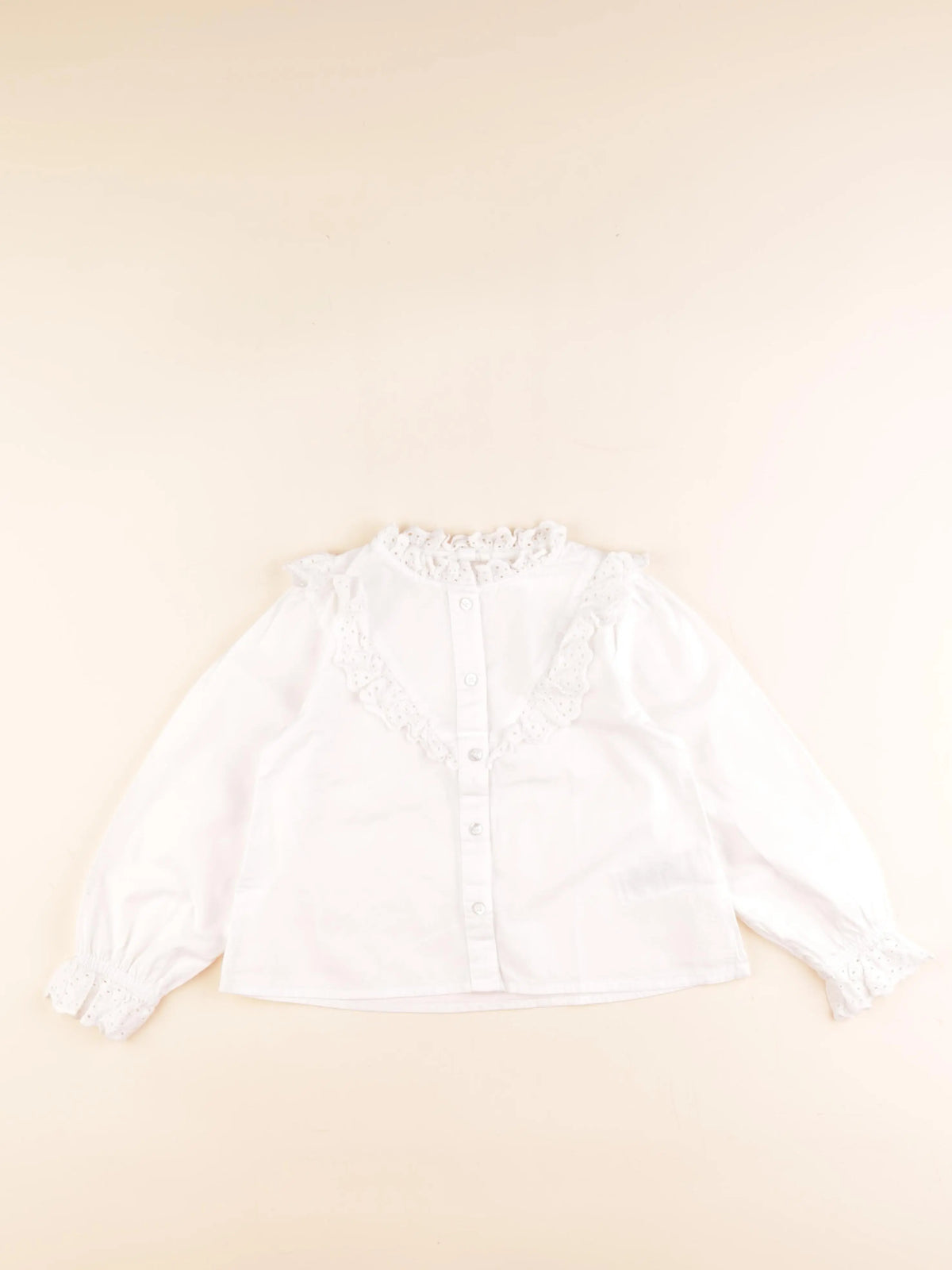 Vertbaudet - blouse blanc - 5 ans
