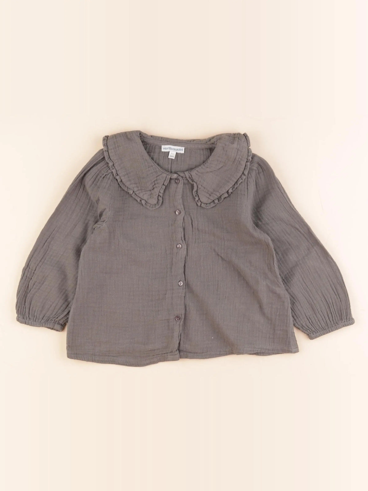Vertbaudet - blouse vert - 2 ans