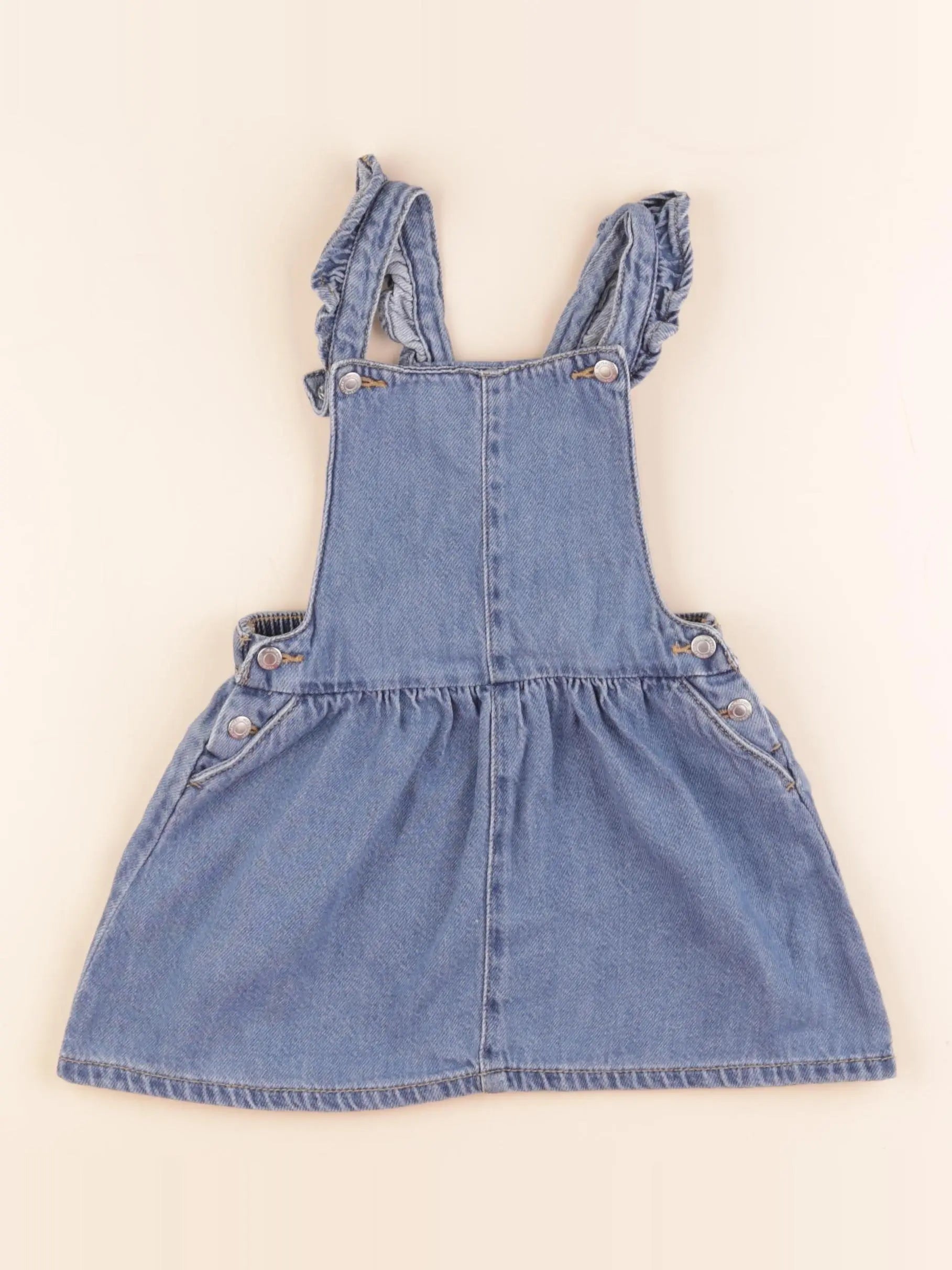 Vertbaudet - robe bleu - 24 mois