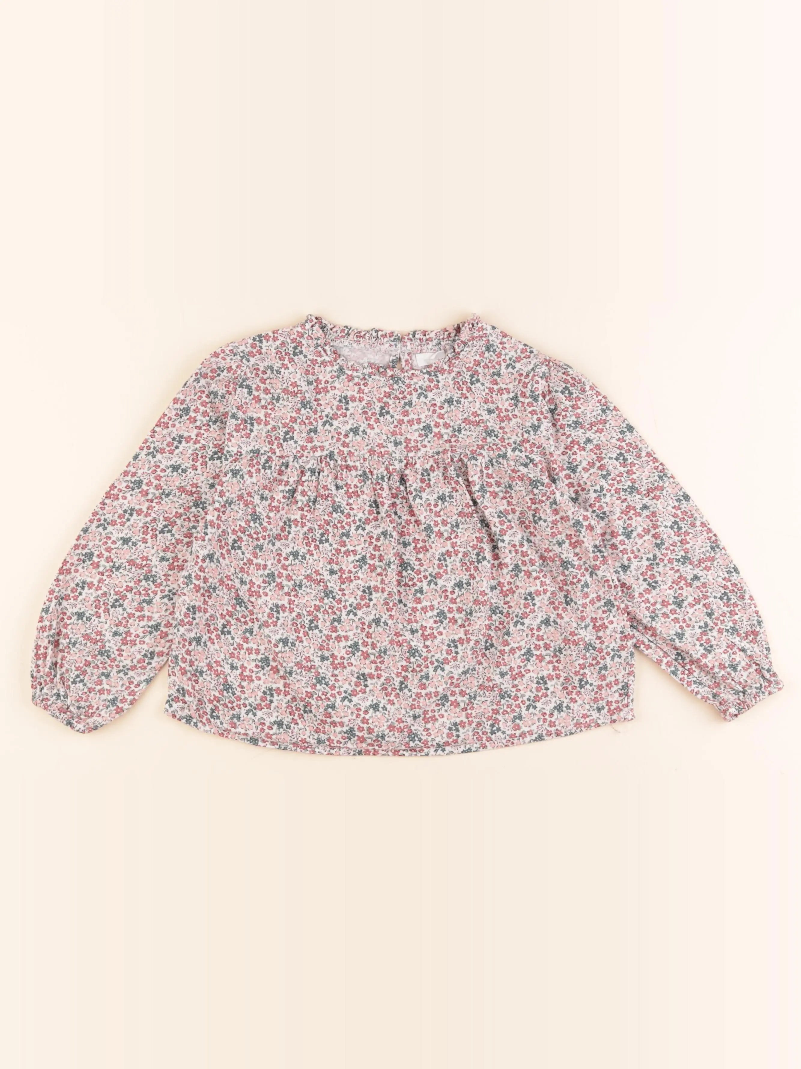 Vertbaudet - blouse multicolore - 5 ans