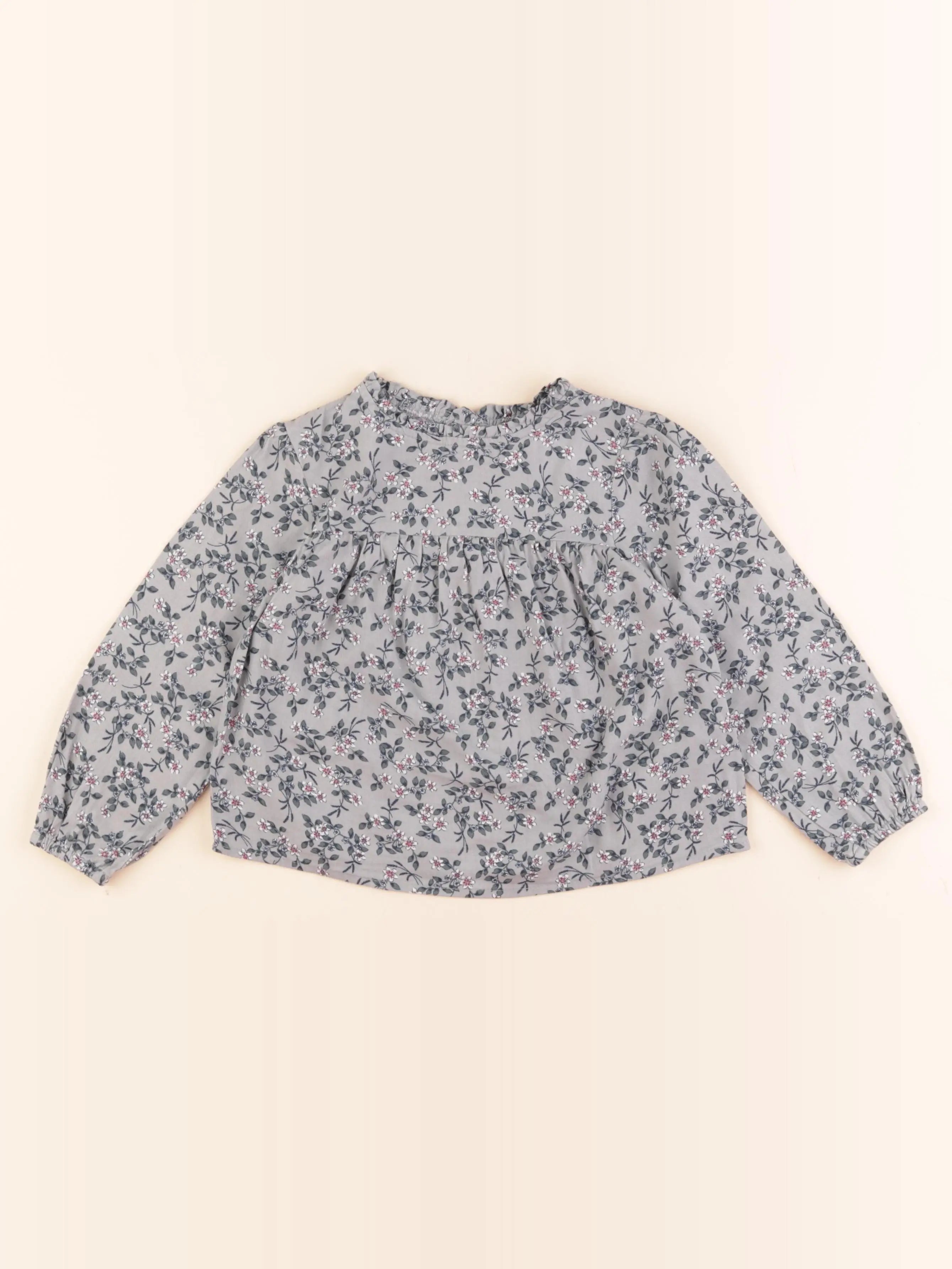 Vertbaudet - blouse vert - 5 ans