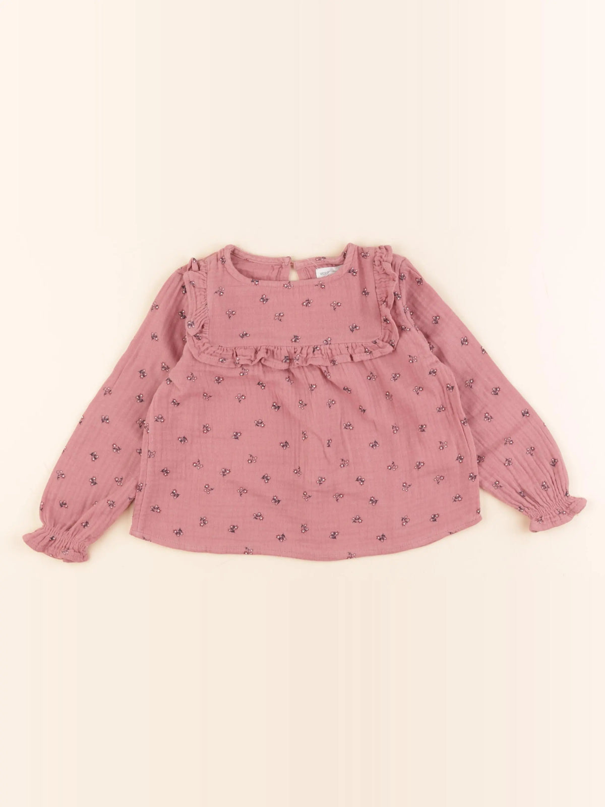 Vertbaudet - blouse rose - 3 ans