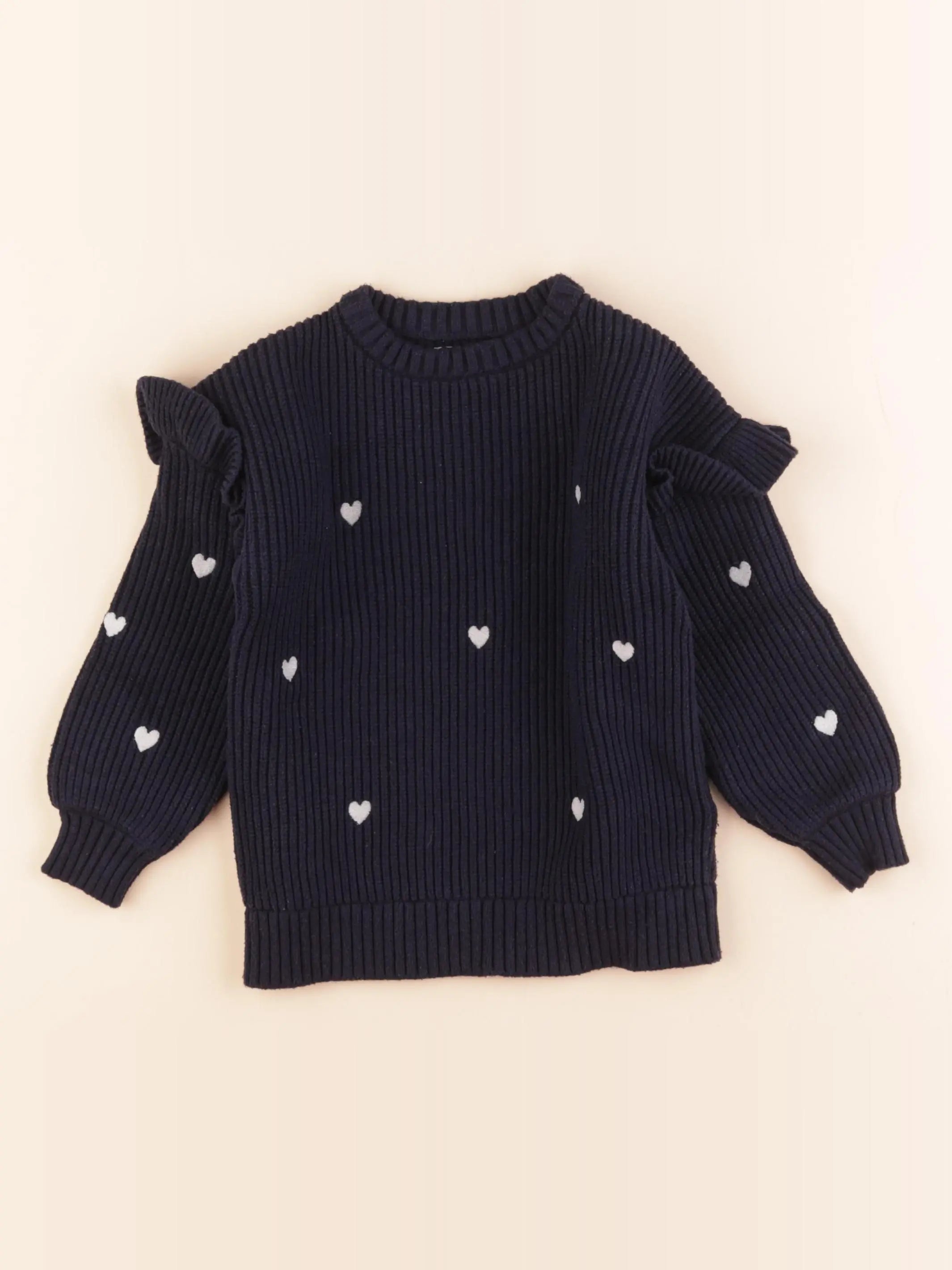 Vertbaudet - pull bleu - 4 ans