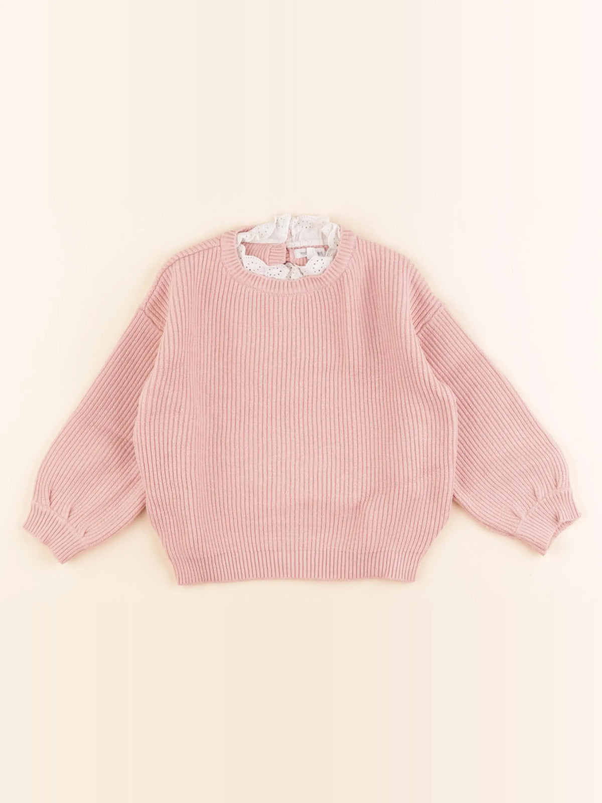 Vertbaudet - pull rose - 3 ans