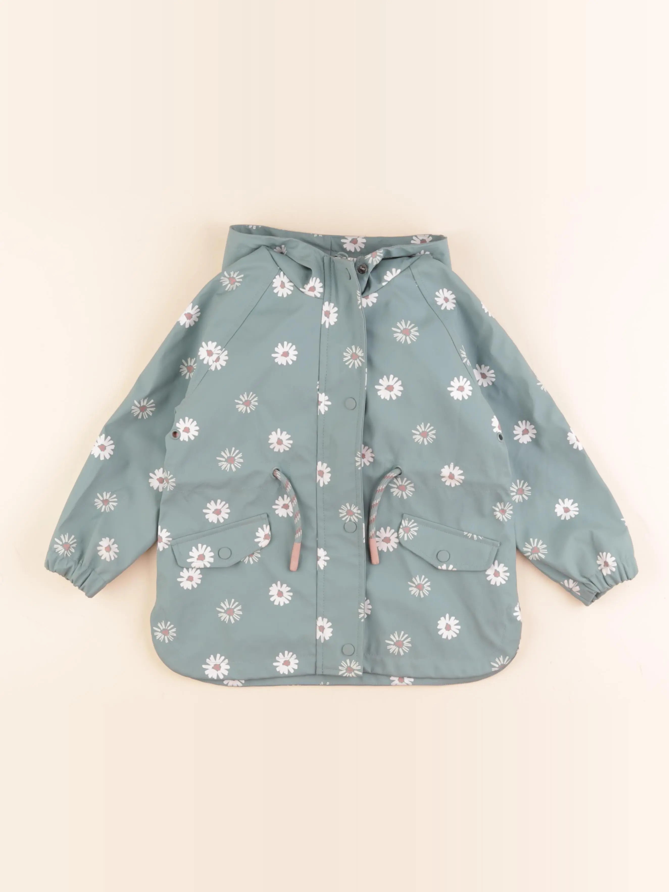 Vertbaudet - imperméable bleu - 3 ans