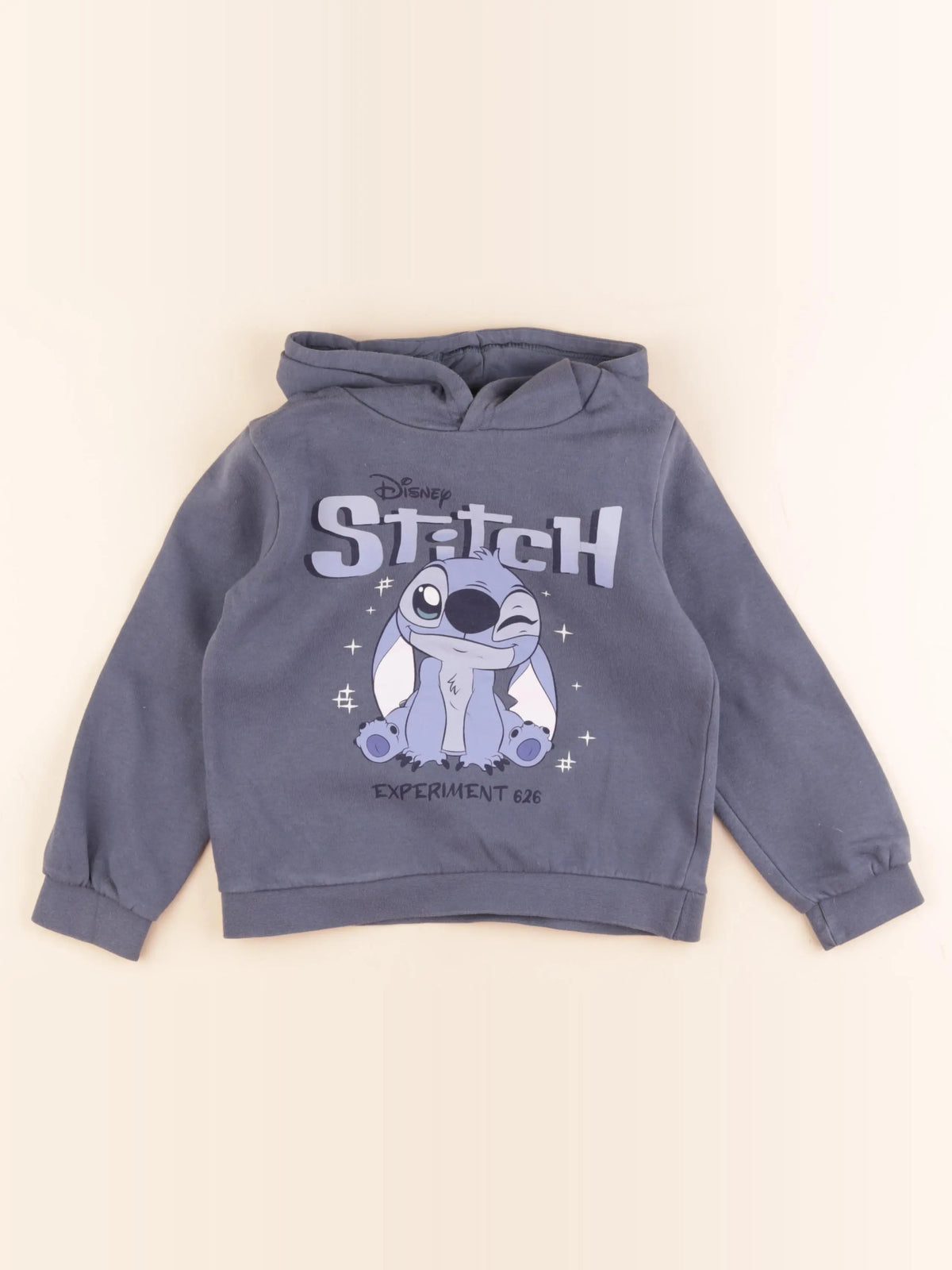 Vertbaudet - sweat bleu - 6 ans