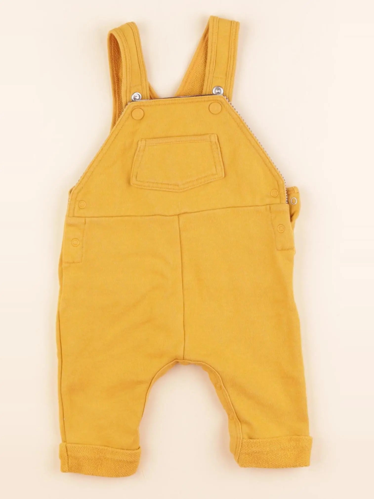 Petit Bateau - salopette jaune - 3 mois