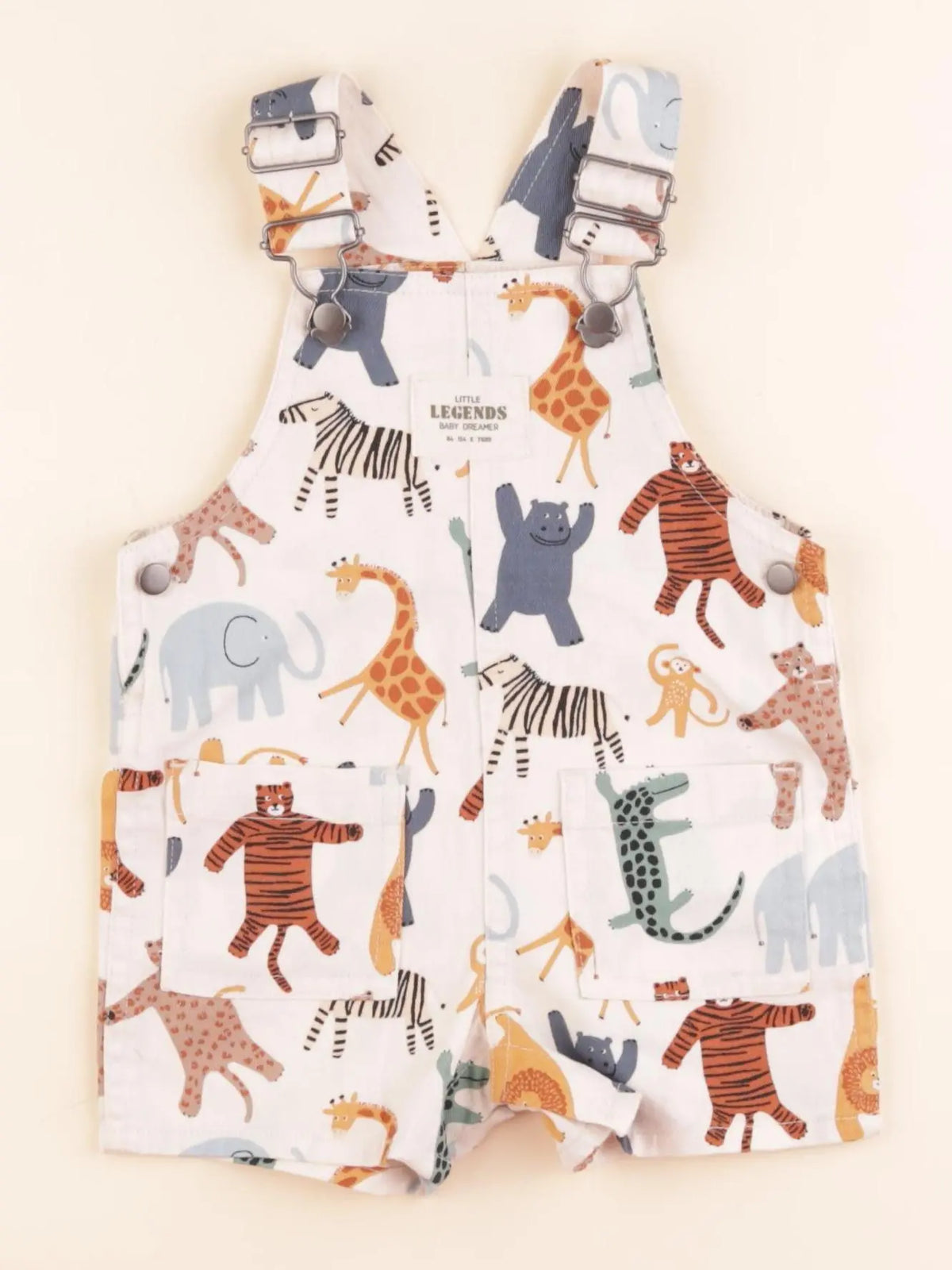 Boutchou - salopette multicolore - 6 mois