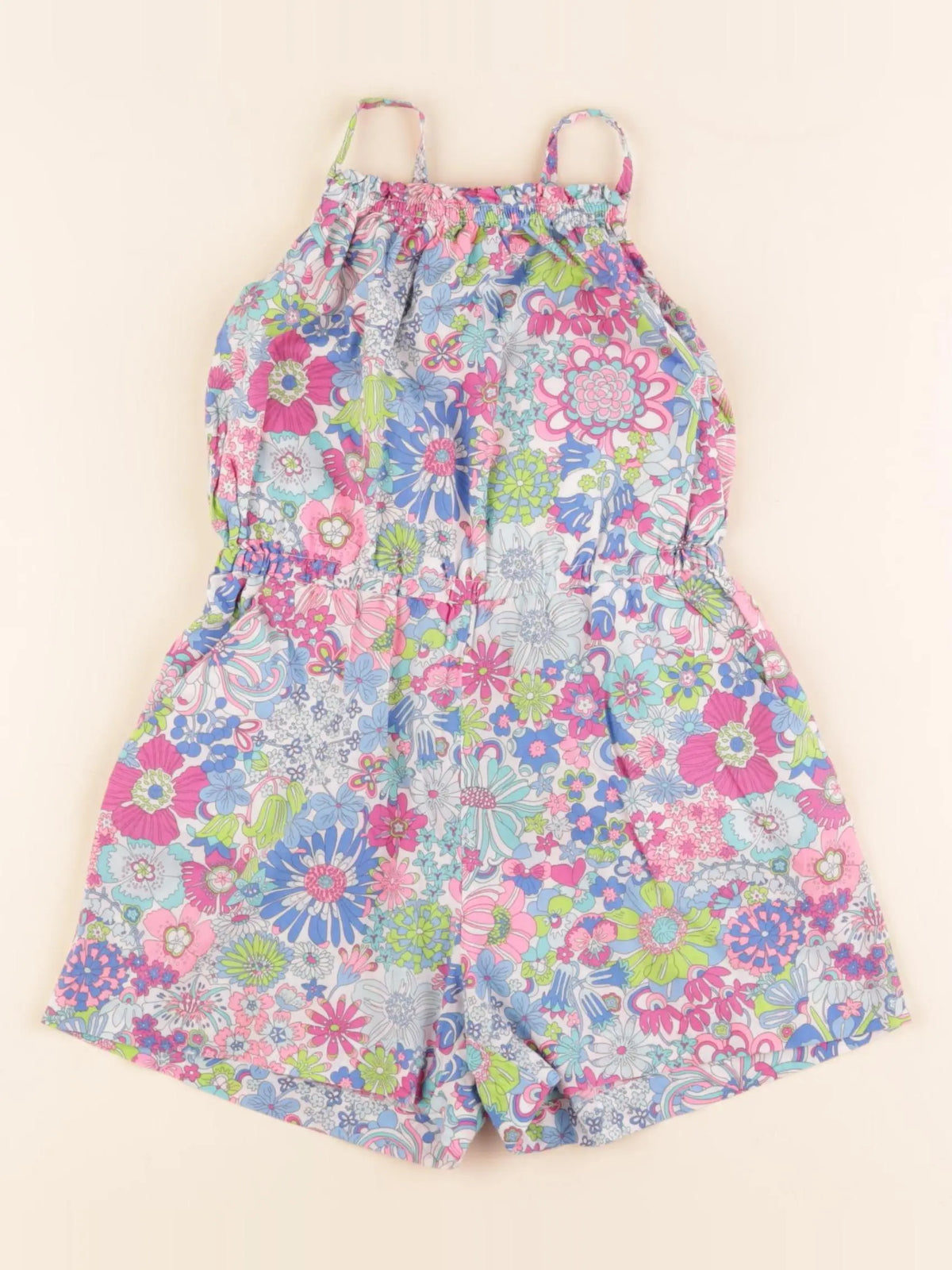 Jacadi - combinaison liberty multicolore - 5 ans