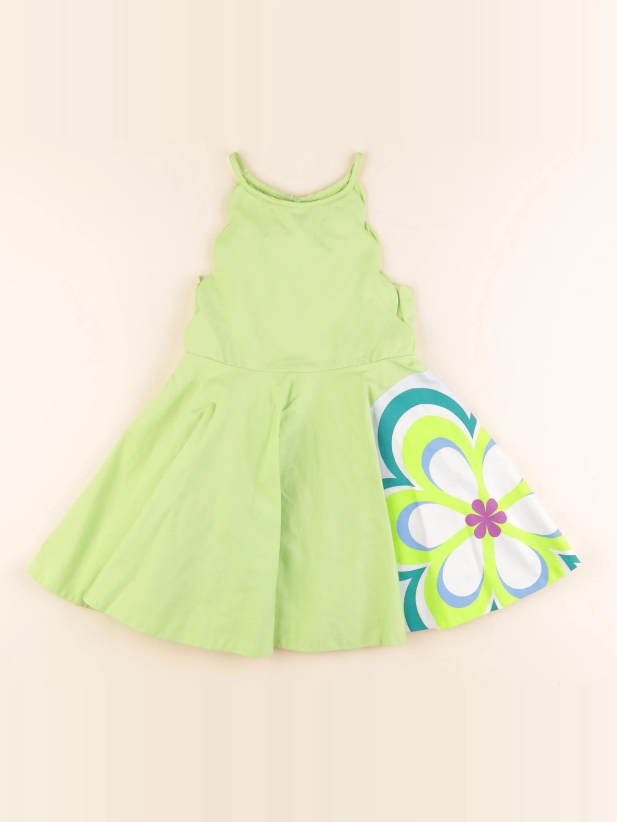 Jacadi - robe vert - 4 ans