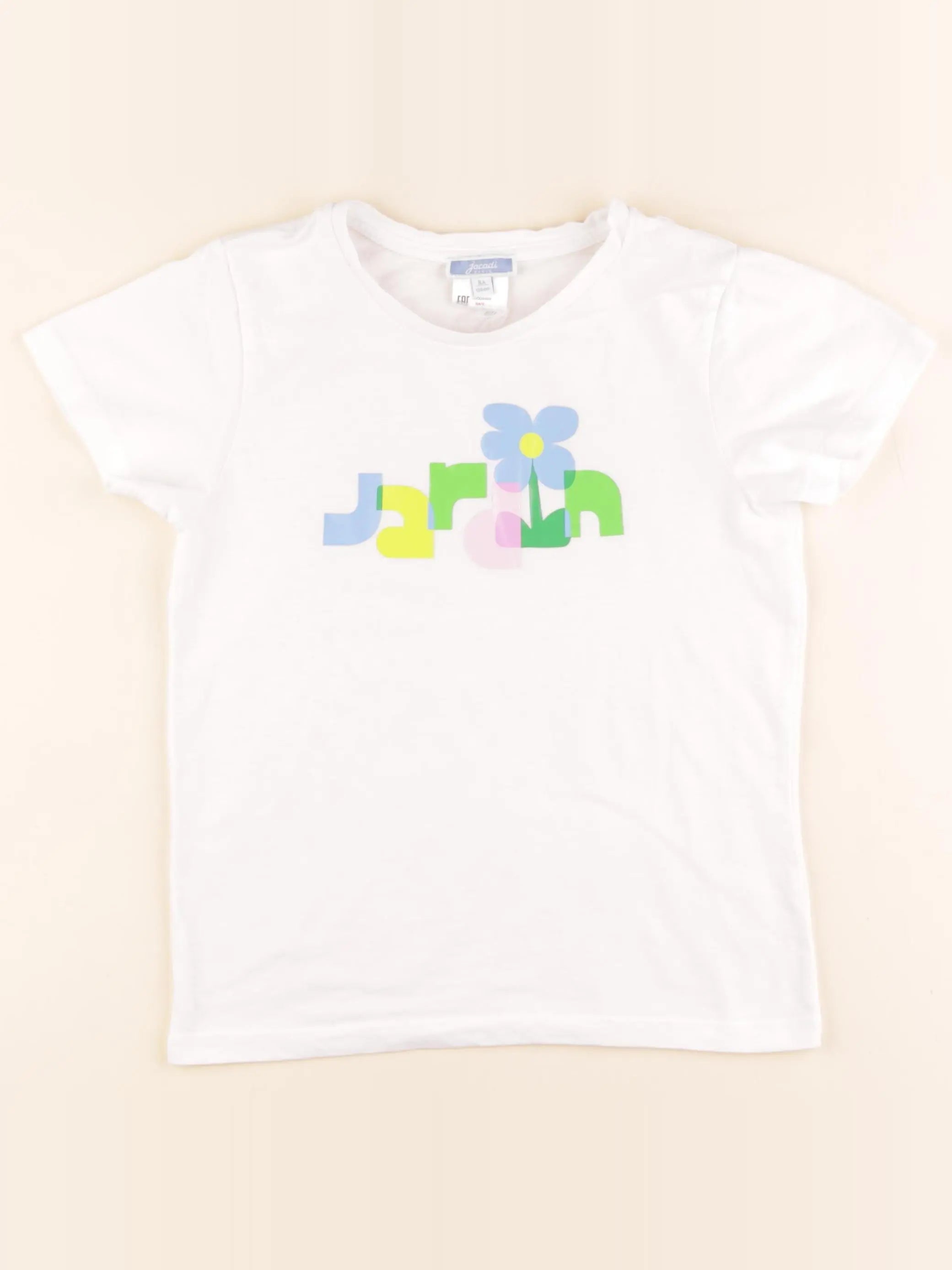 Jacadi - tee-shirt blanc - 8 ans