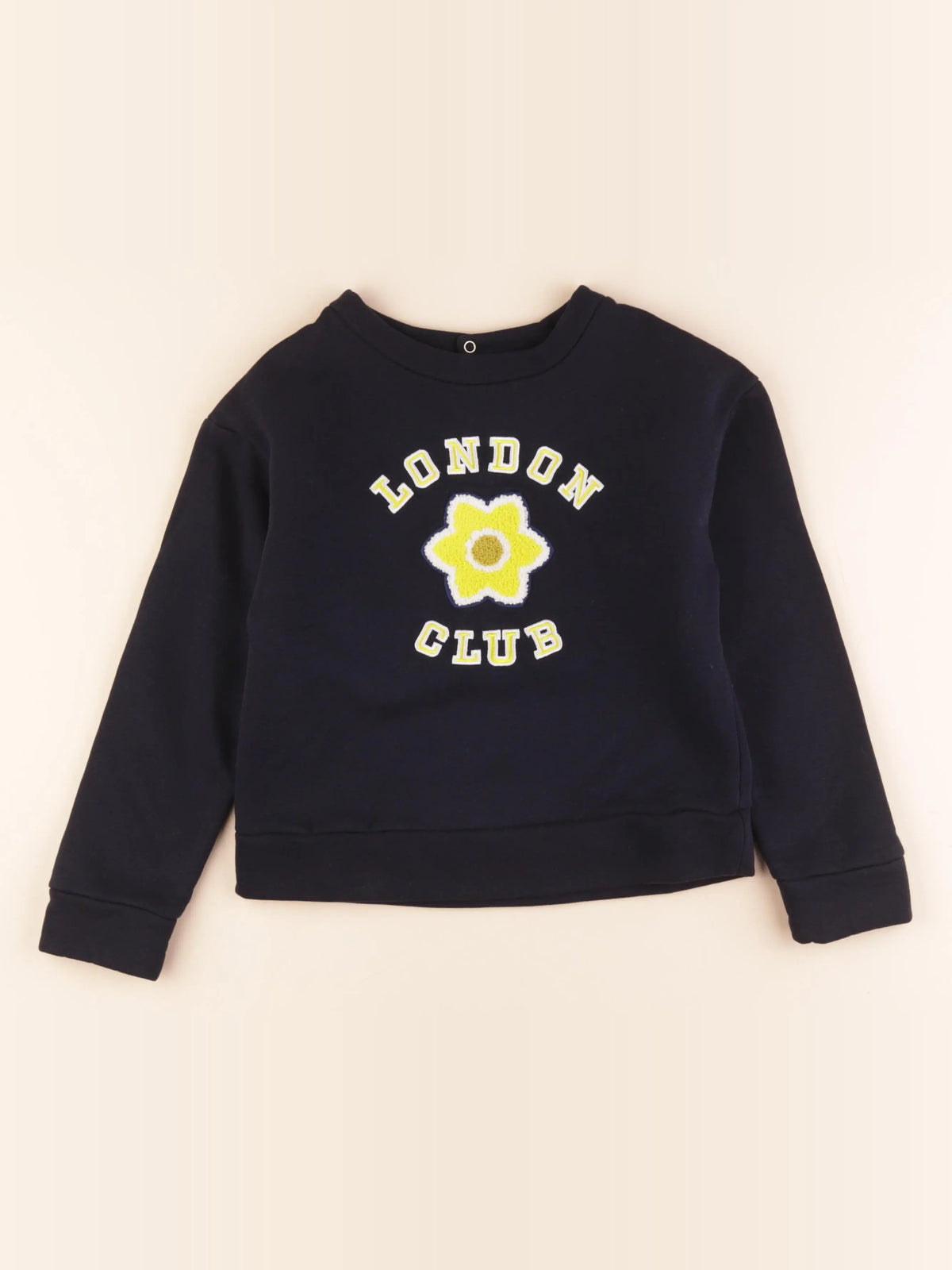 Jacadi - sweat bleu - 8 ans