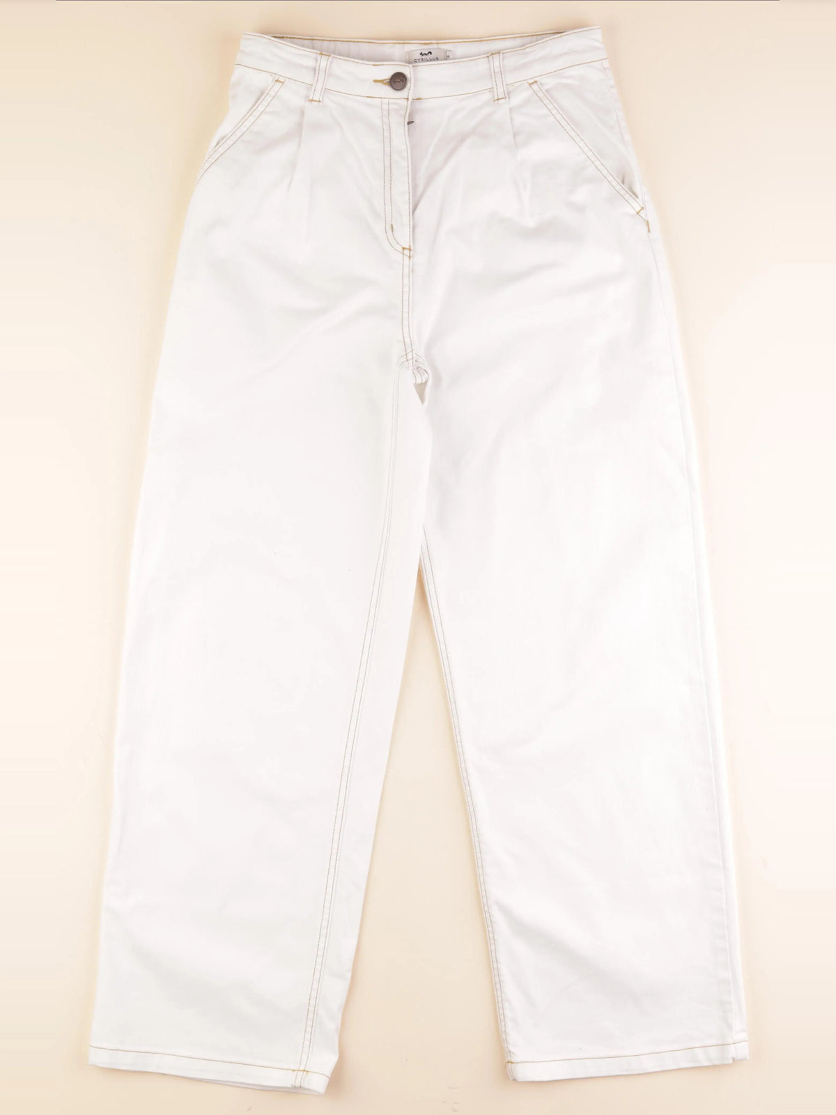 Cyrillus - pantalon blanc - 16 ans