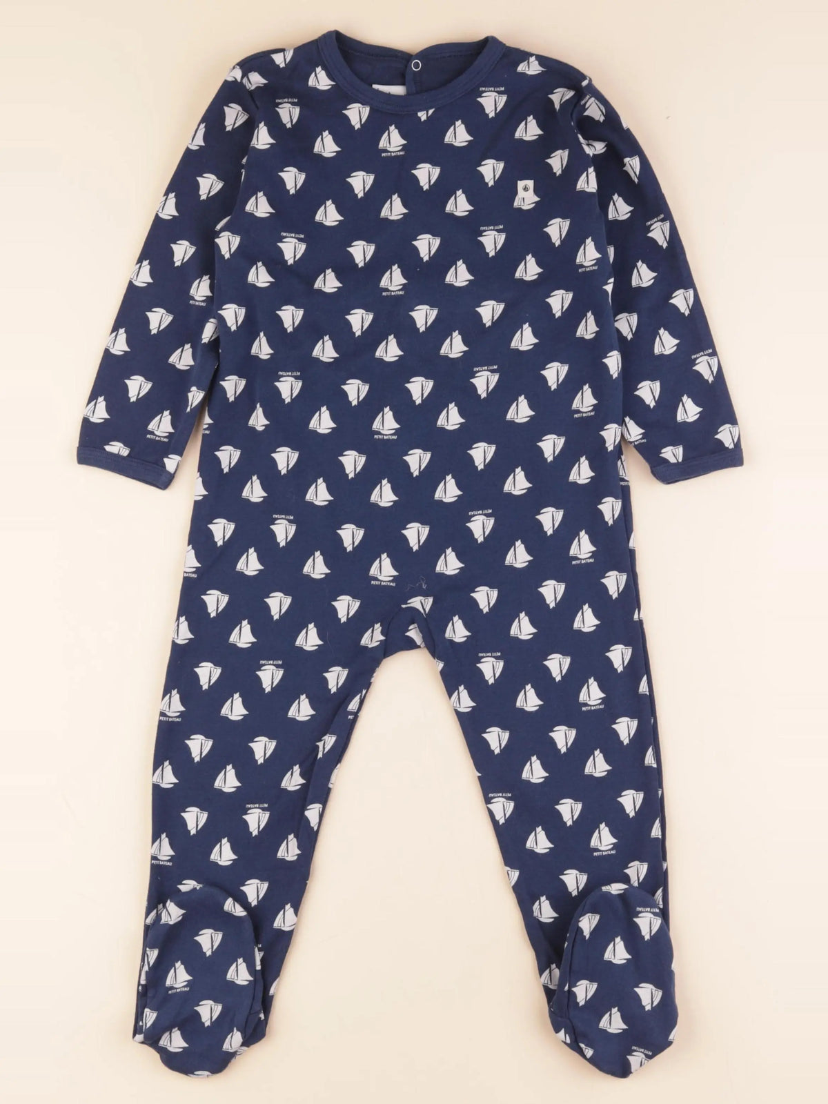 Pyjama coton bleu