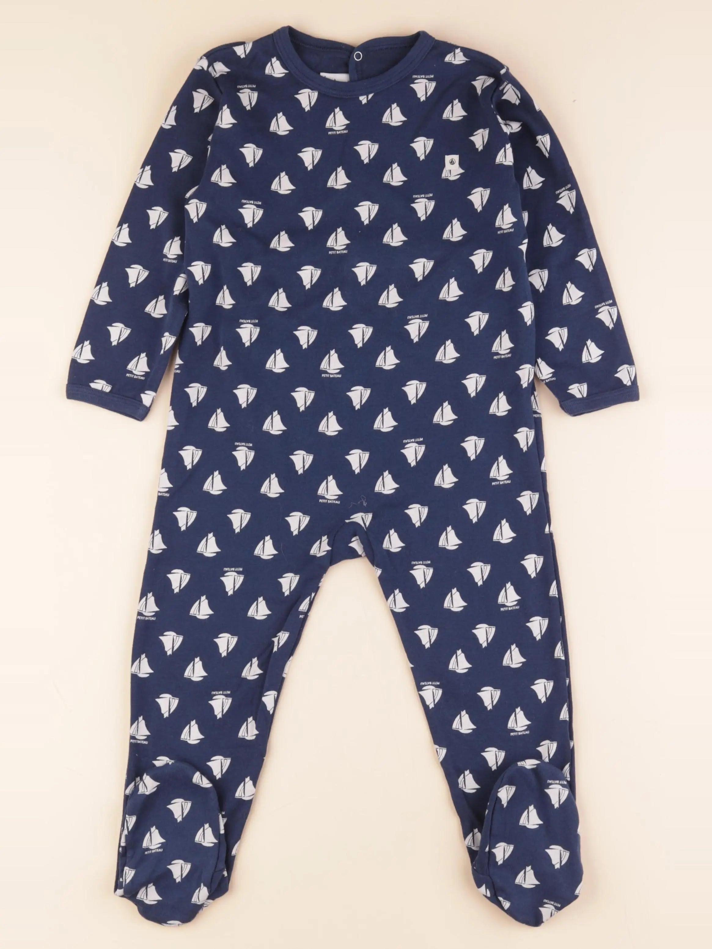Pyjama coton bleu