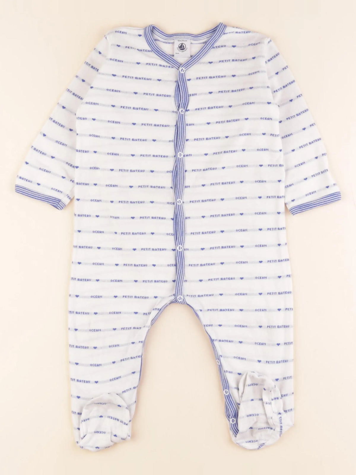 Pyjama coton bleu
