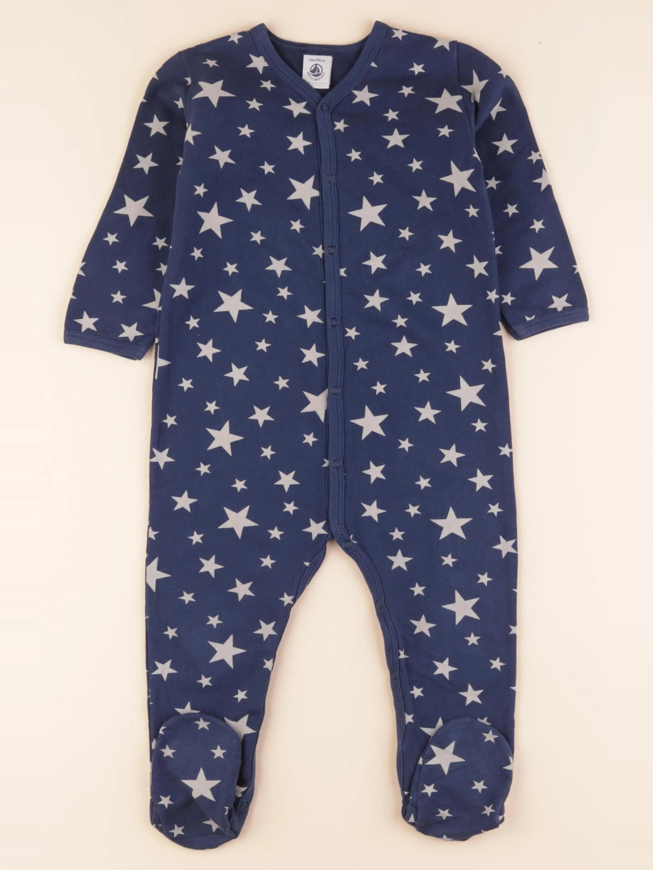 Pyjama coton bleu