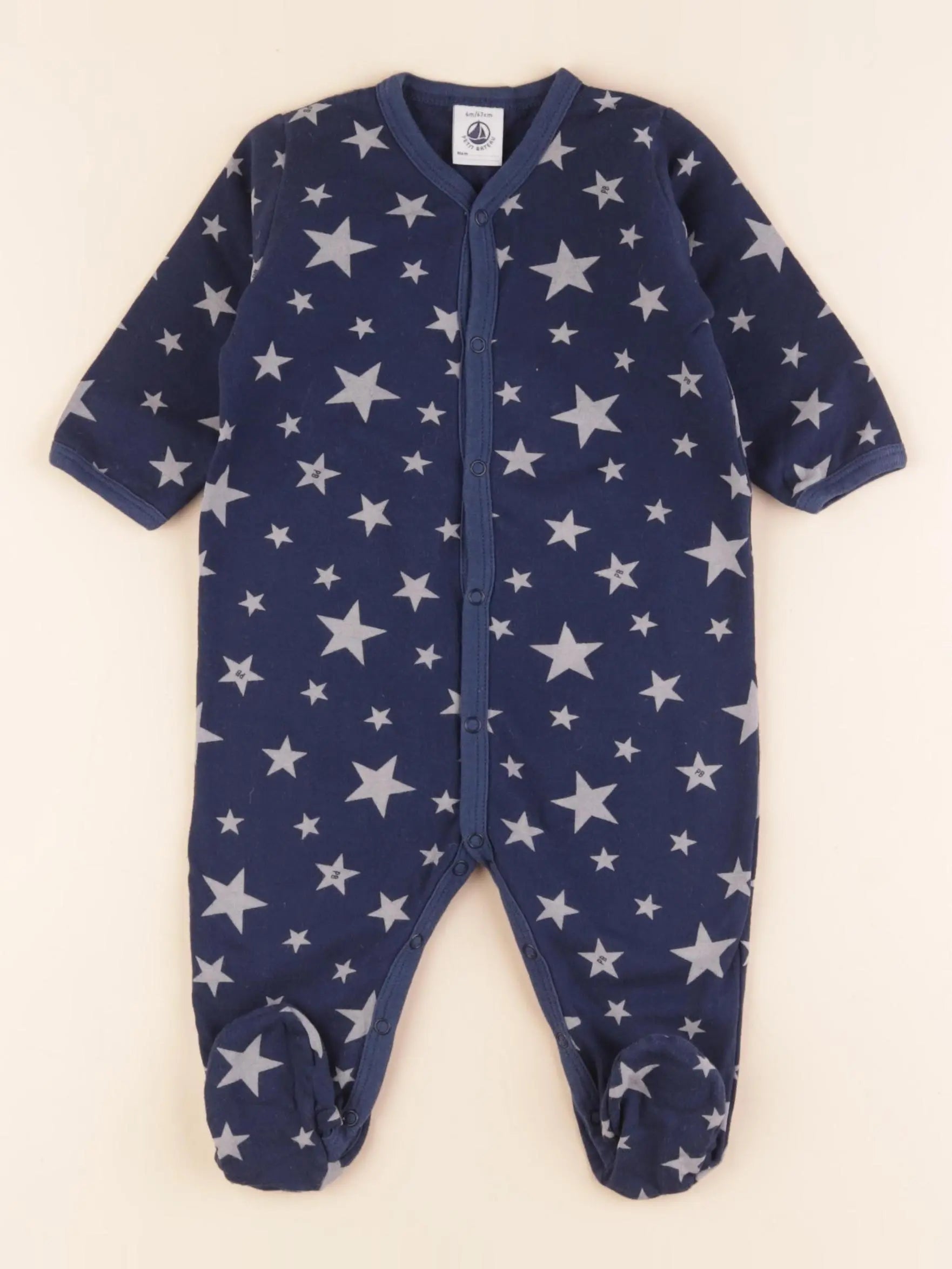 Pyjama coton bleu