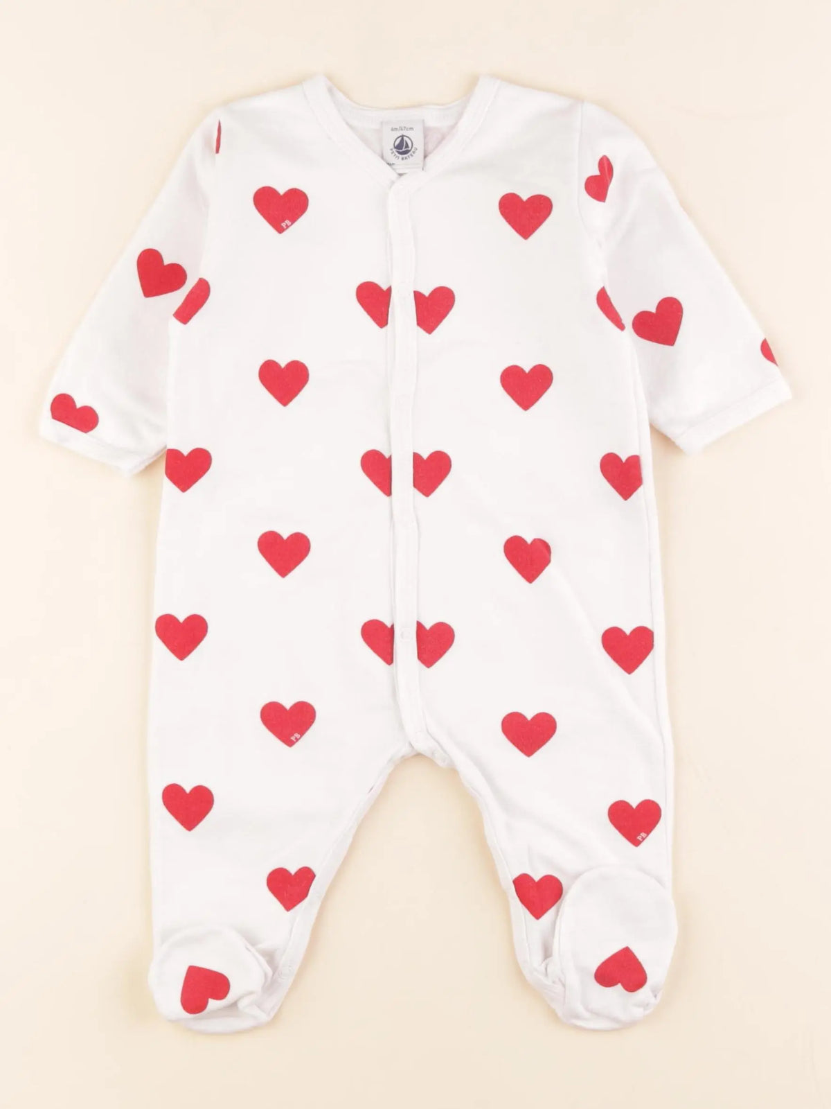Pyjama coton rouge