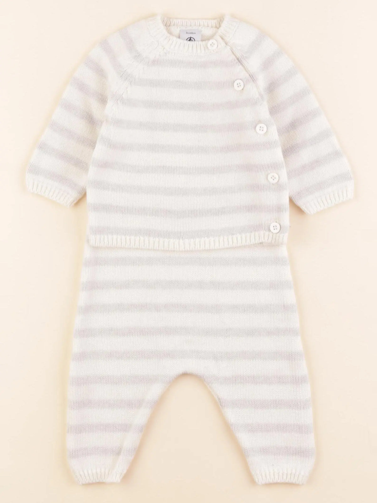 Ensemble beige, gris