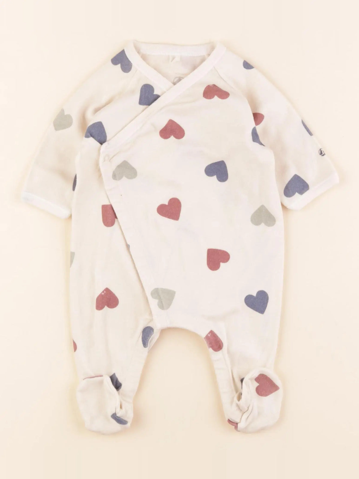 Pyjama coton beige