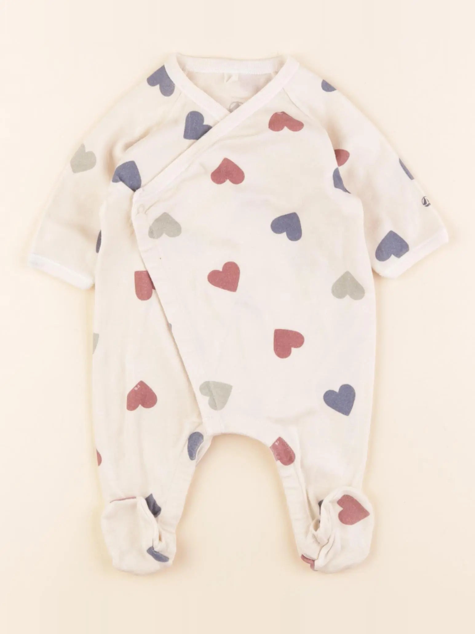 Pyjama coton beige