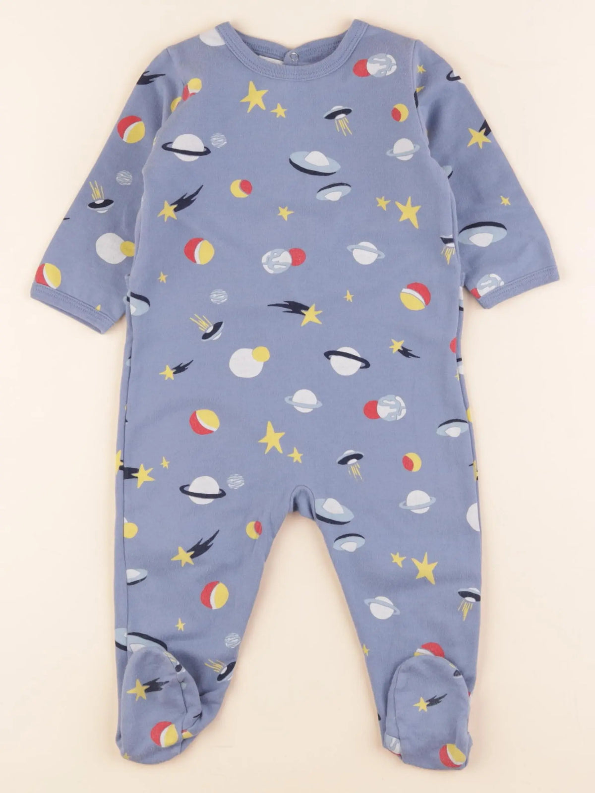 Pyjama coton bleu