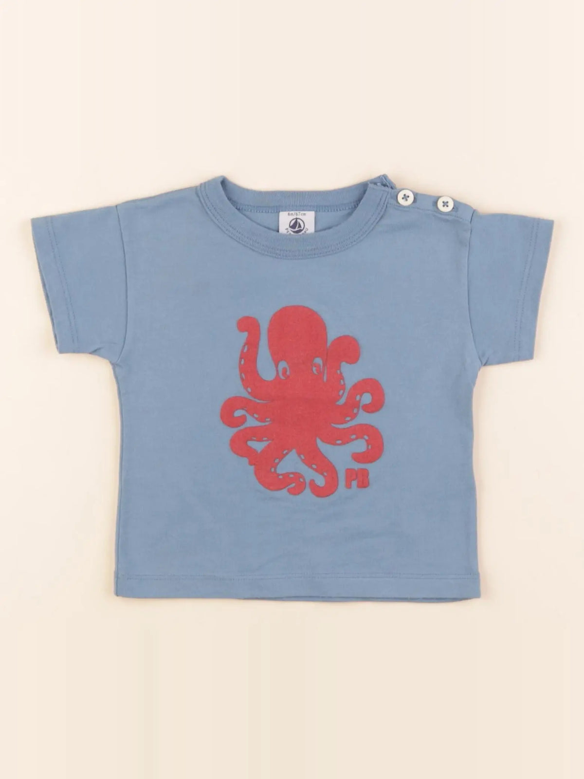 Tee-shirt bleu