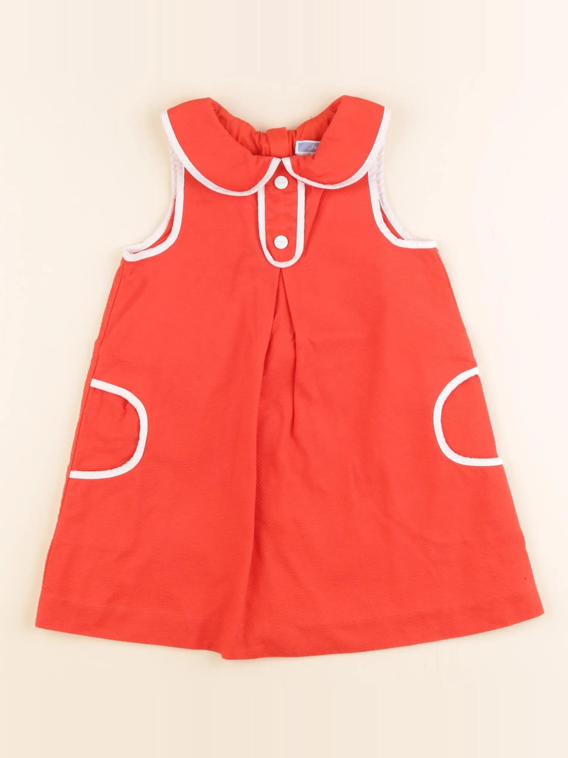 Jacadi - robe rouge - 36 mois