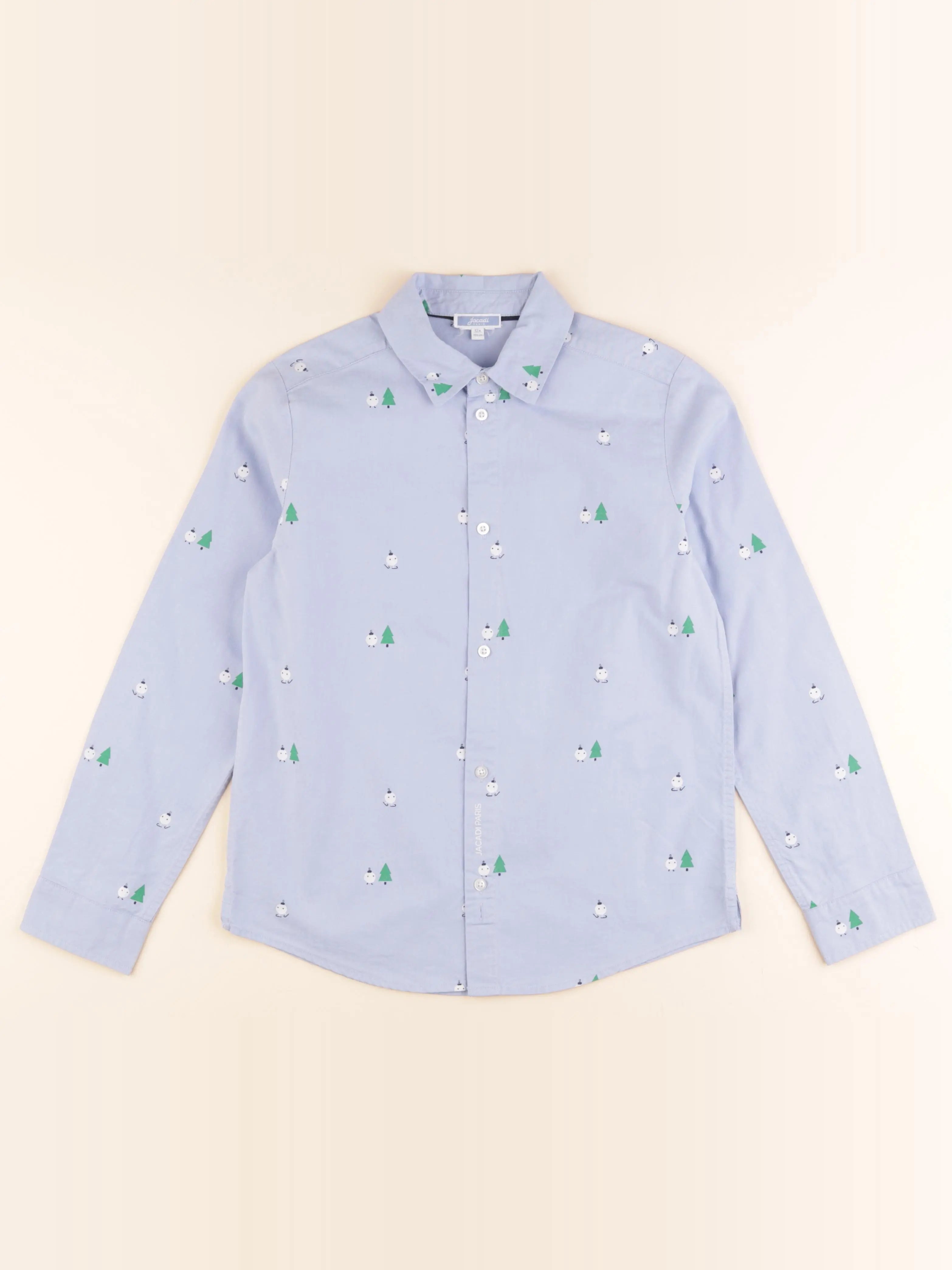 Jacadi - chemise bleu - 12 ans