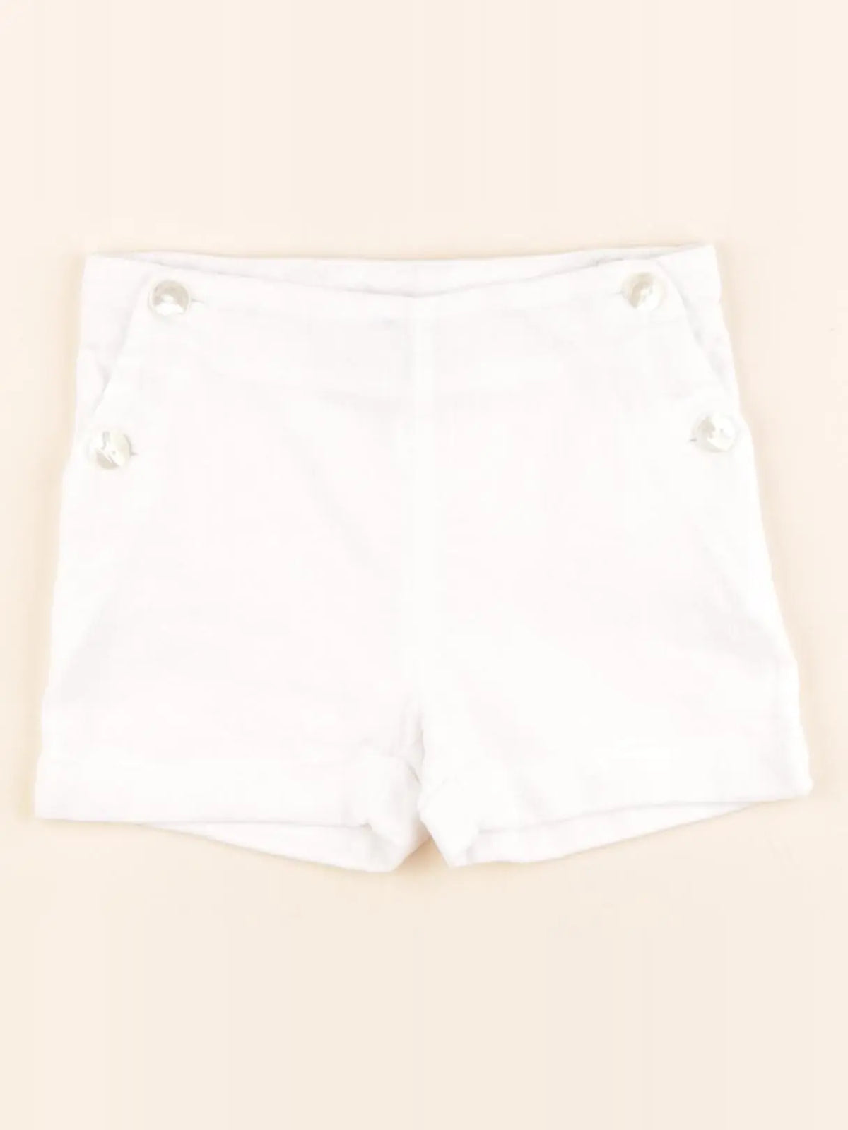 Jacadi - short blanc - 12 mois