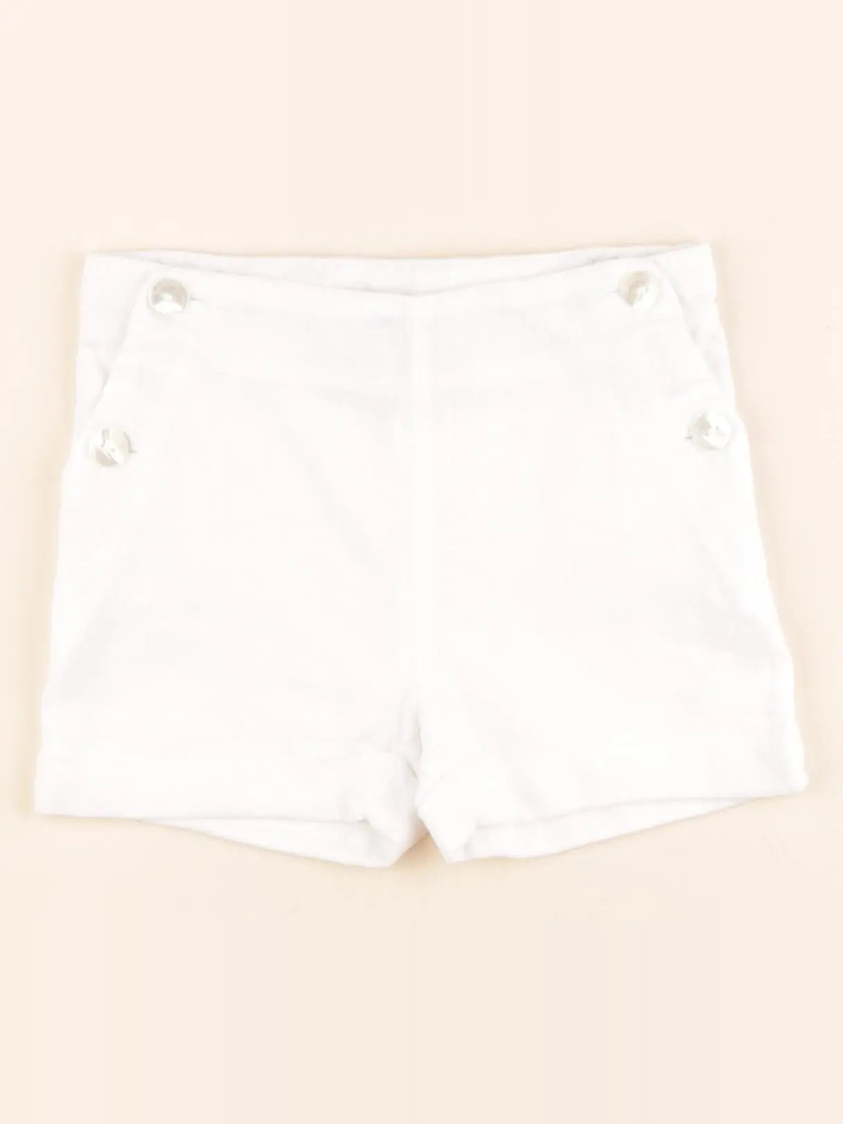 Jacadi - short blanc - 12 mois