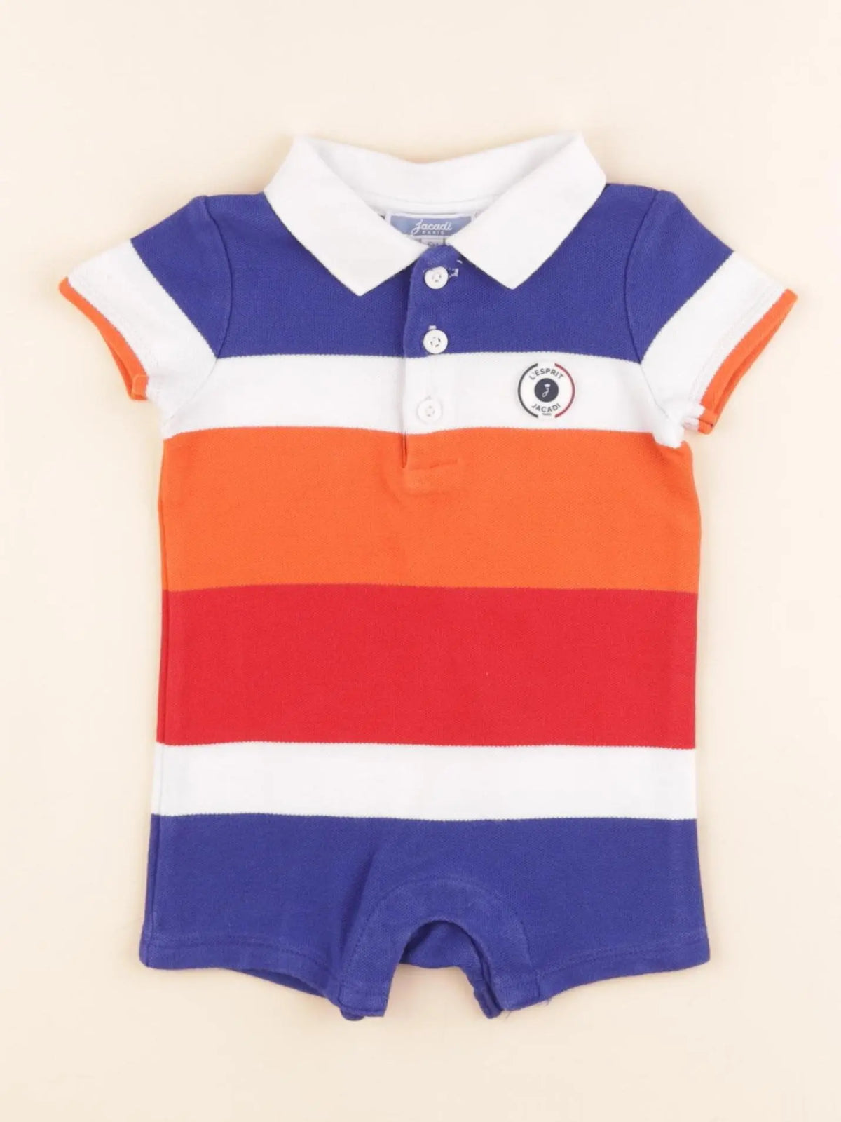 Jacadi - combinaison multicolore - 6 mois