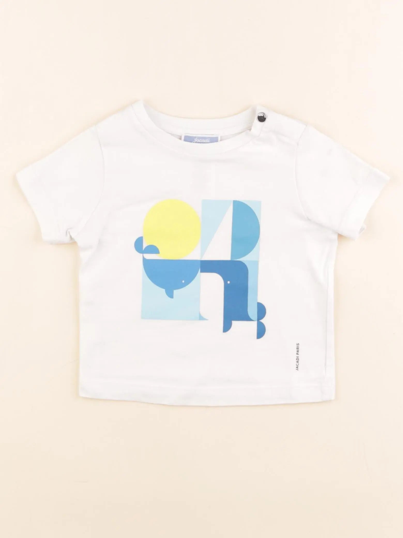 Jacadi - tee-shirt blanc - 12 mois
