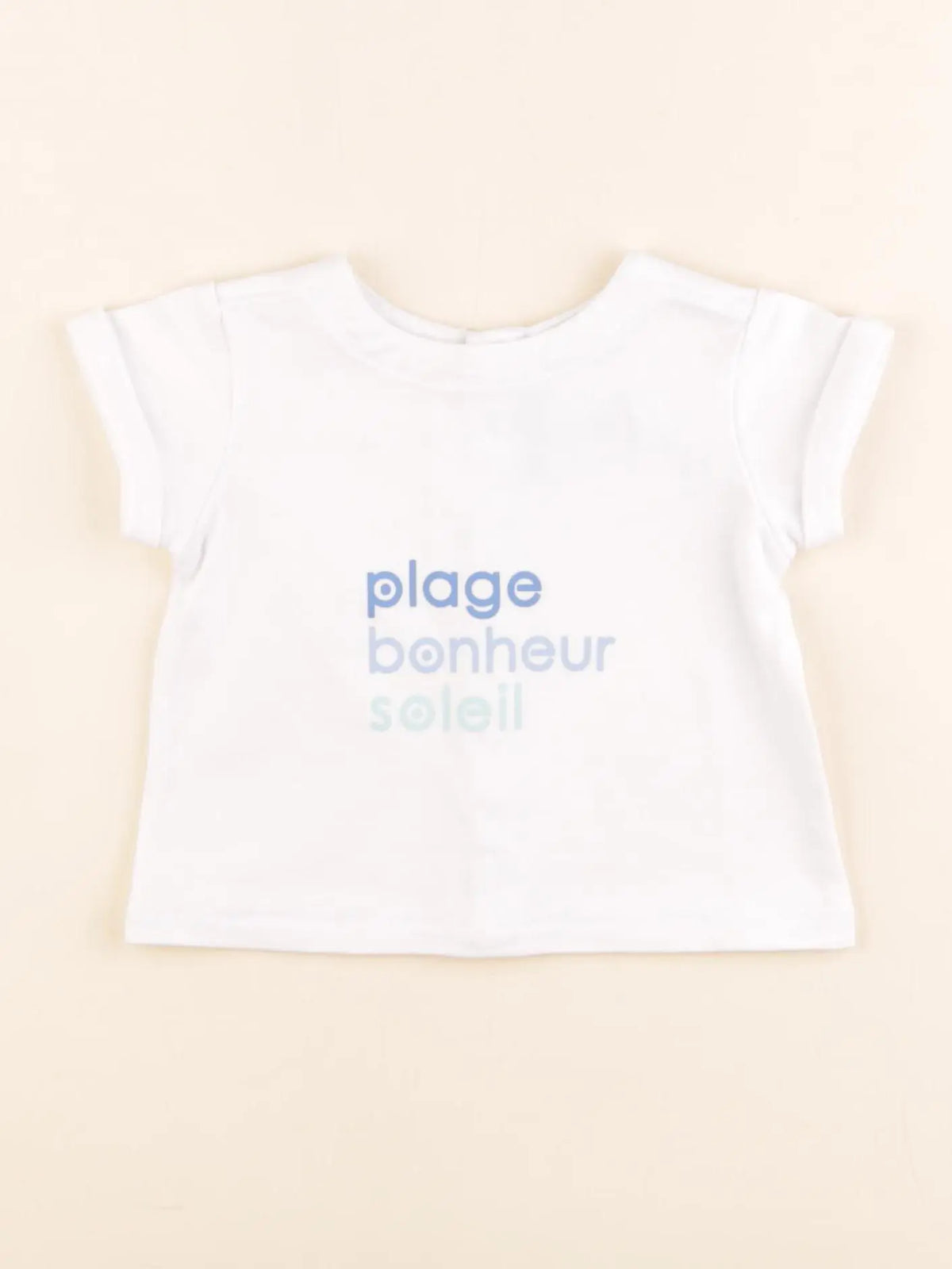 Jacadi - tee-shirt blanc - 6 mois